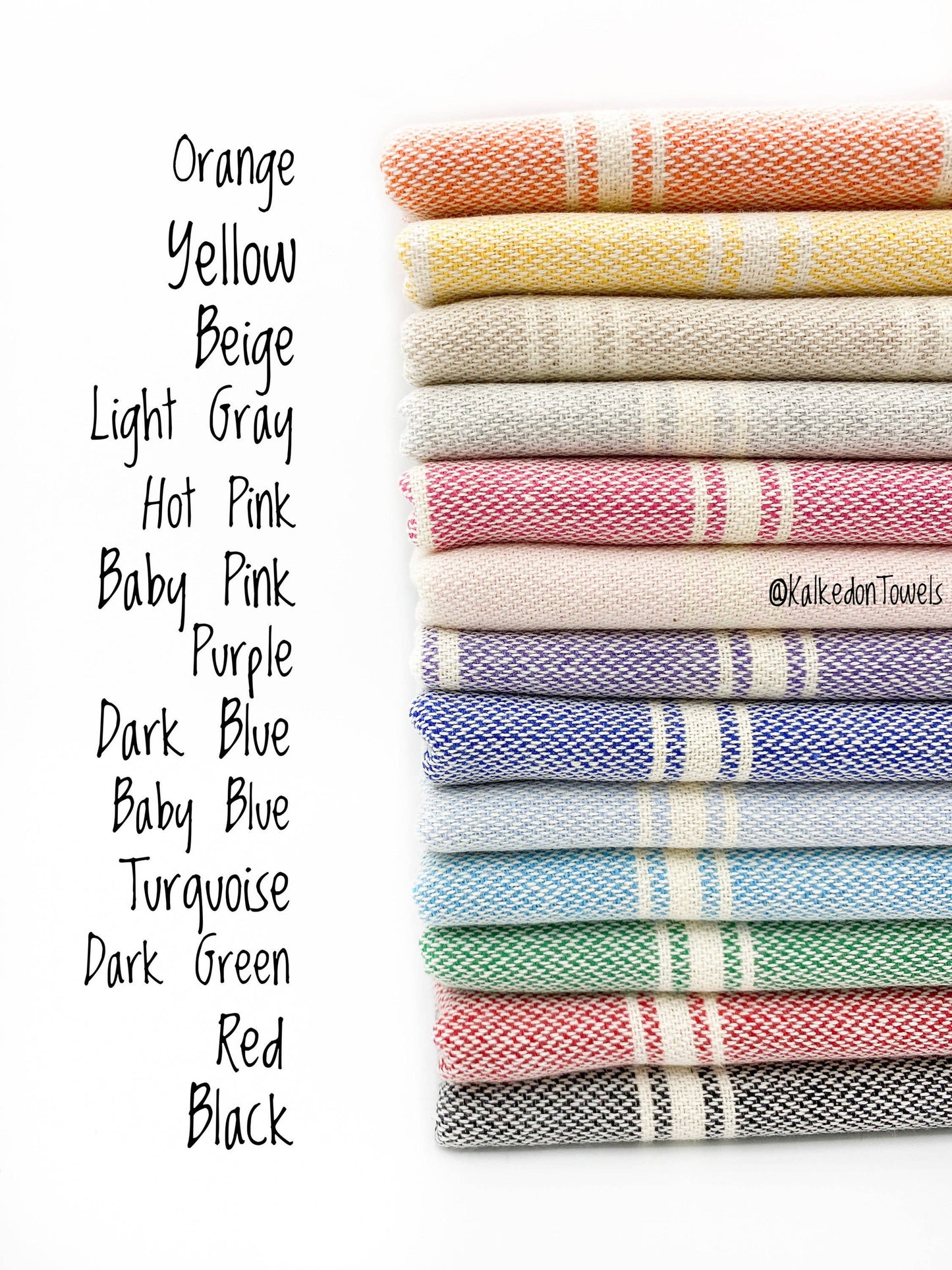 Turkish Kitchen Towel| Cotton Hand Towel | Dish Towel