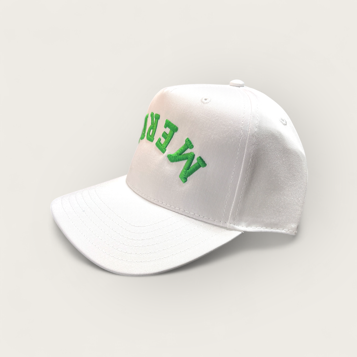 Merry Upside Down Classic Trucker Hat | White