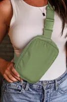 Waterproof Zipped Crossbody Chest Bag