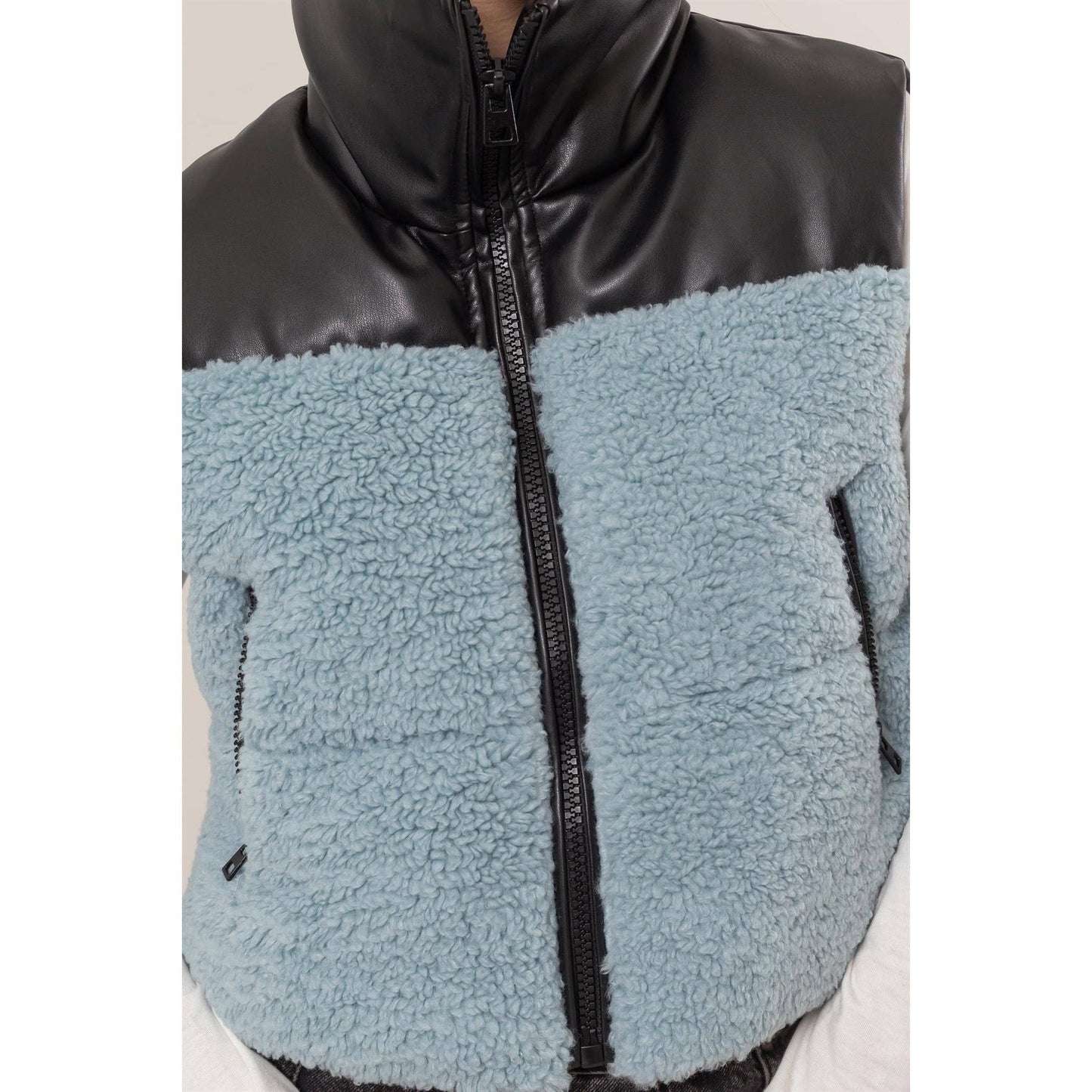 Sherpa Pu Puffer Vest