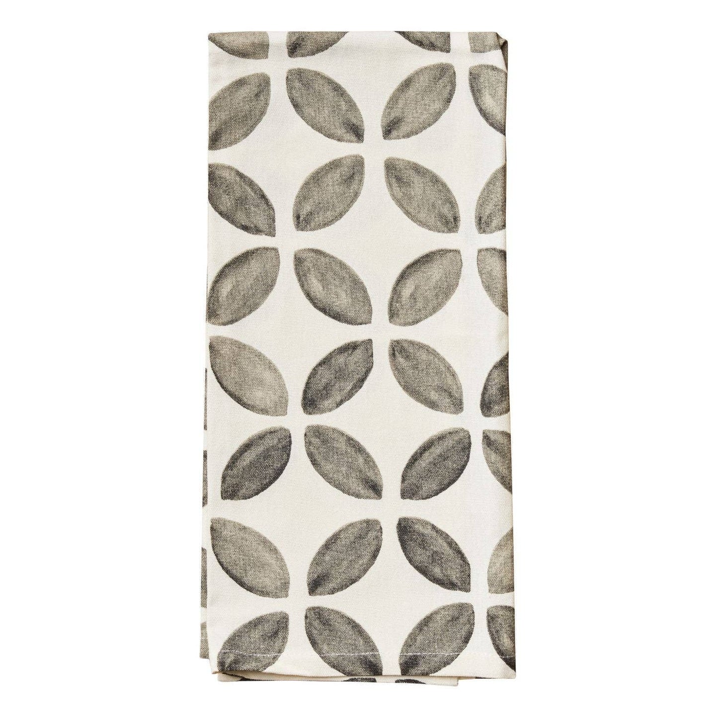 Tea Towel Black and White Circles | 100% Cotton | 30" X 20"