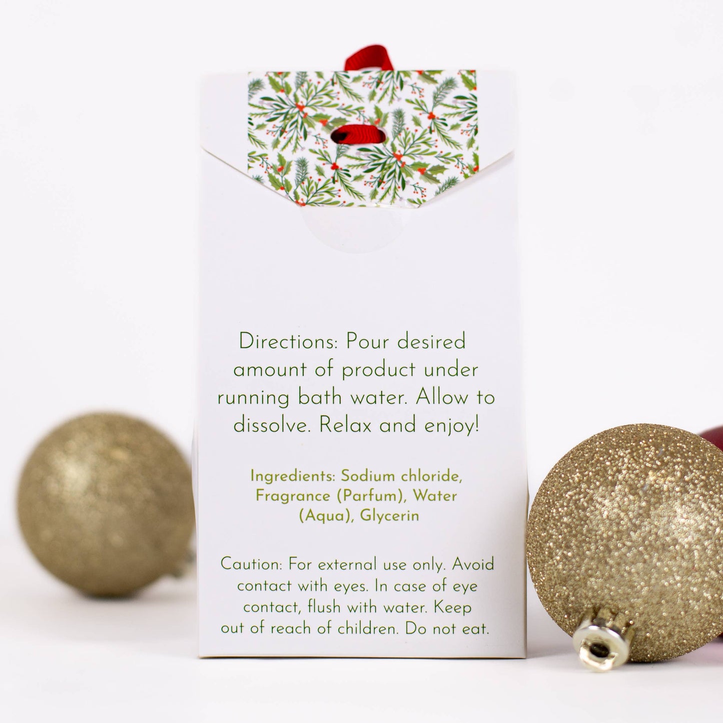 Tis the Season Bath Salts Vanilla Scented 300g
