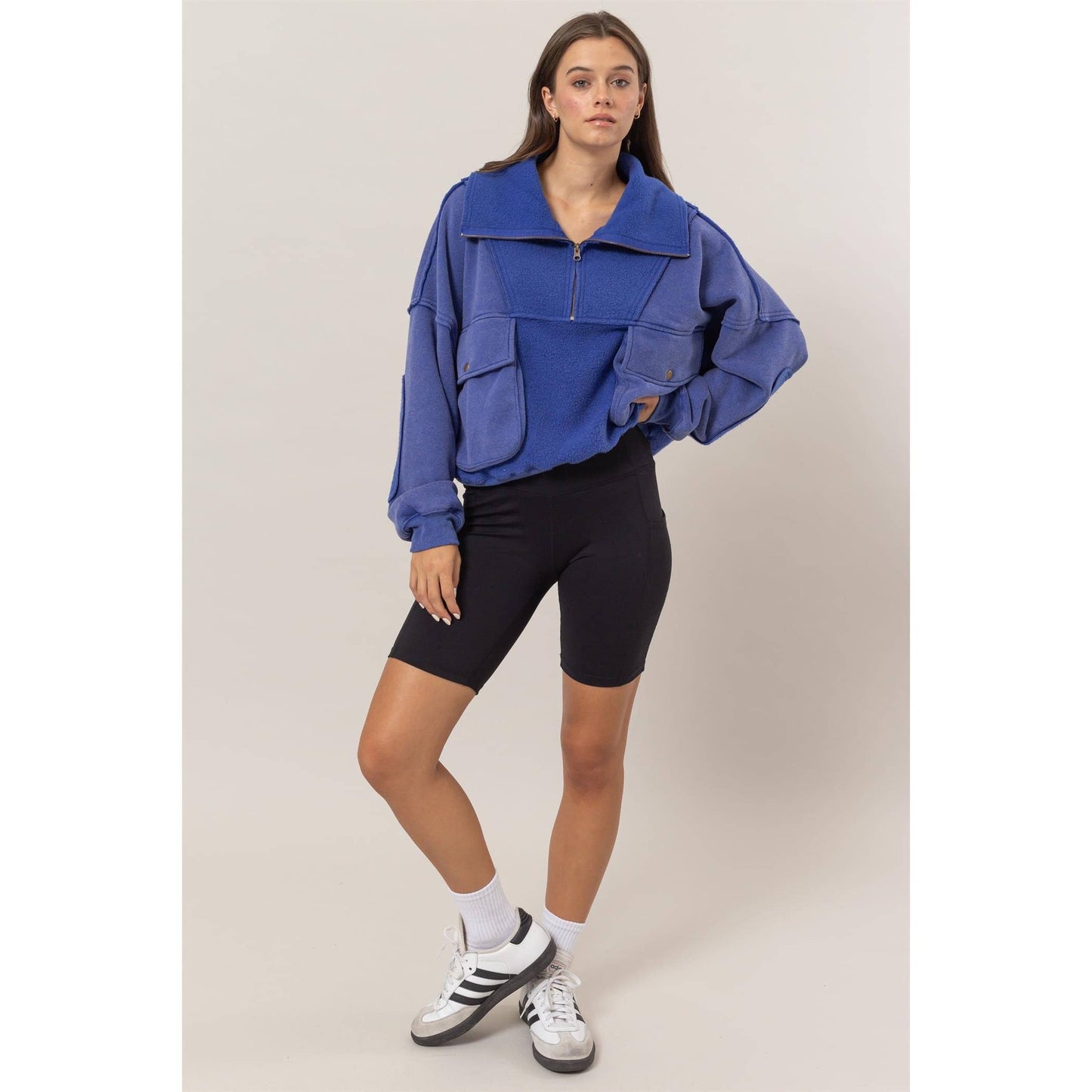 Mineral Washed French Terry Sweatshirt