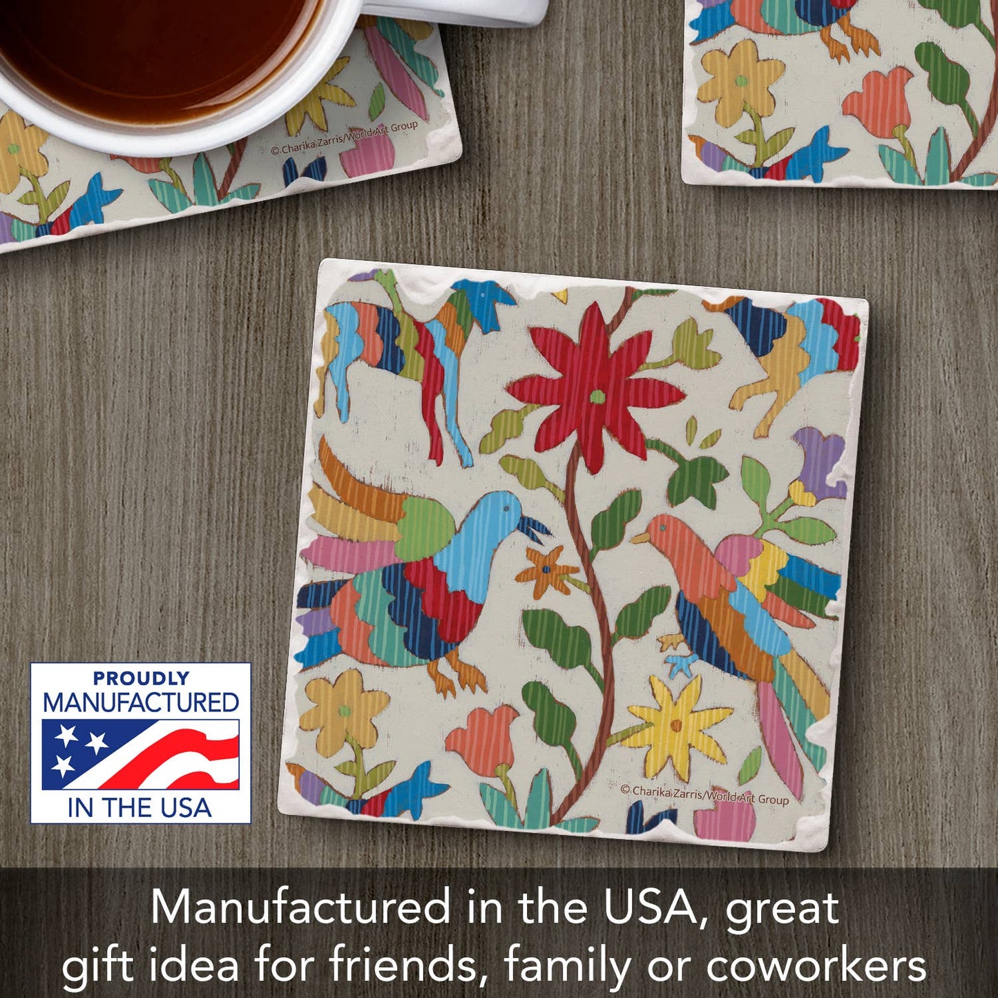 Thirstystone "Otomi Embroidery" Single Absorbent Coaster