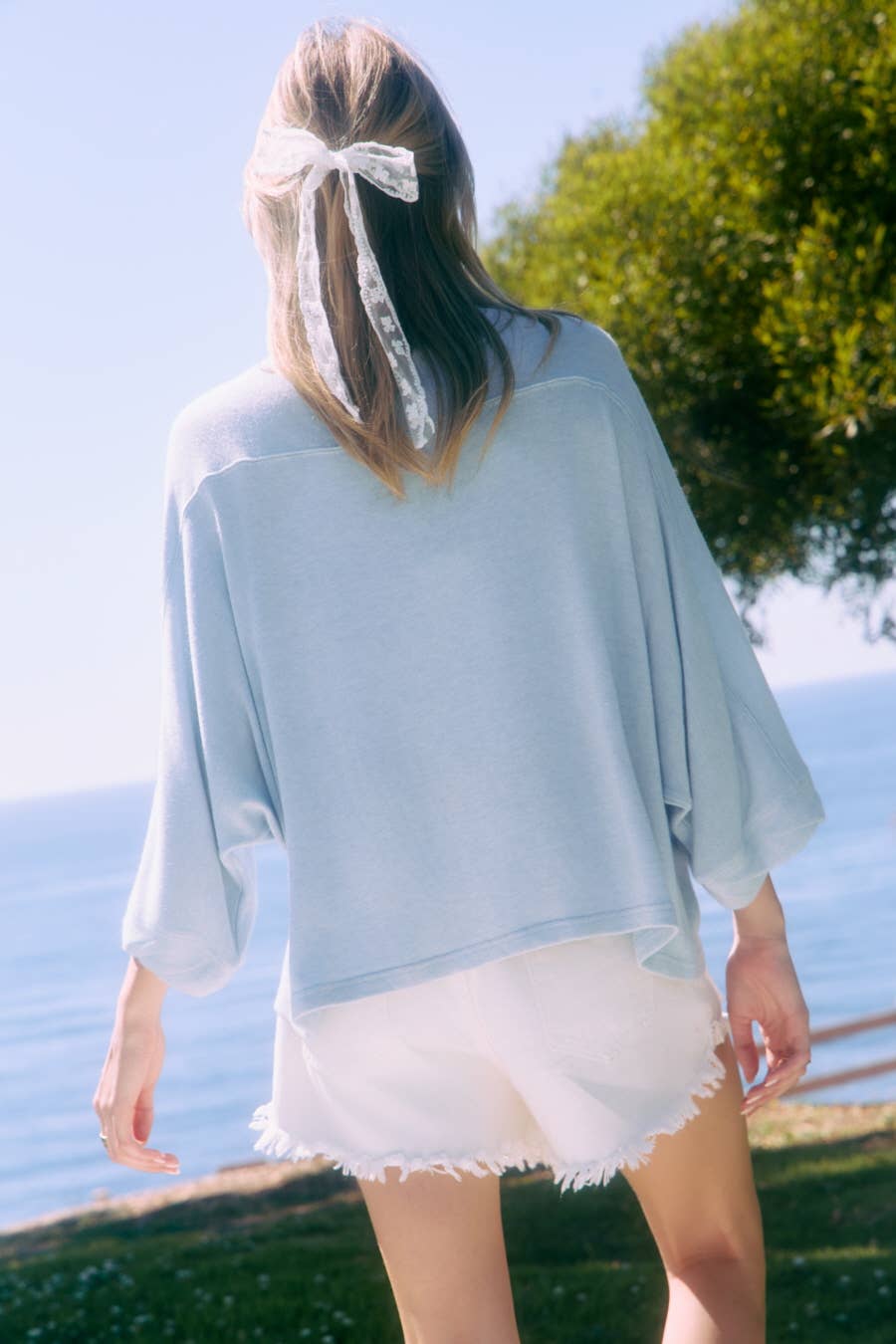 Soft Knit Loose-fit Pullover Top