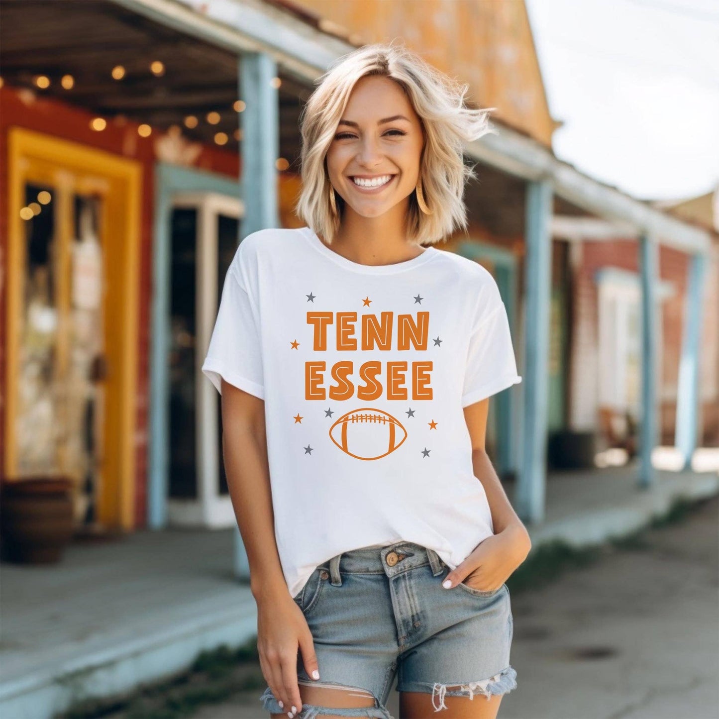 Game Day Stars Tennessee Football Orange & Grey
