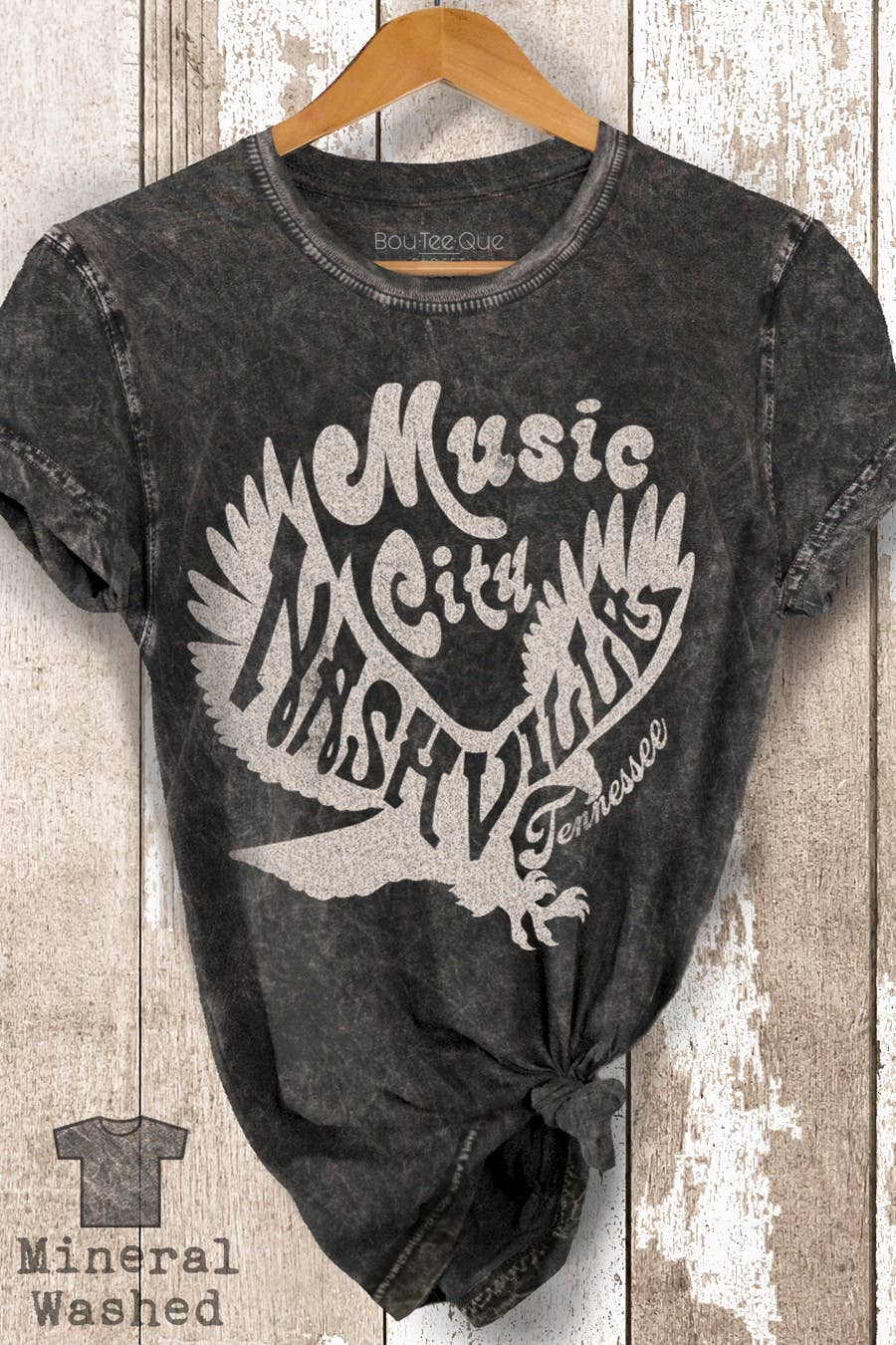 Mineral Wash Relaxed Fit - MUSIC CITY