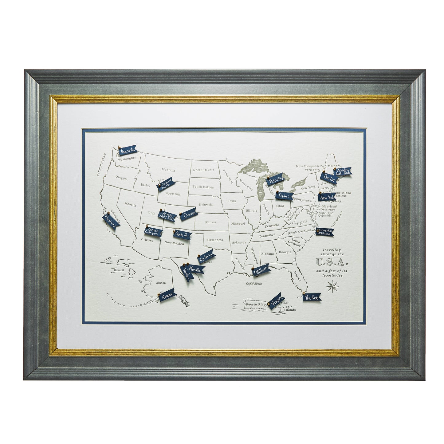 USA Travel Map