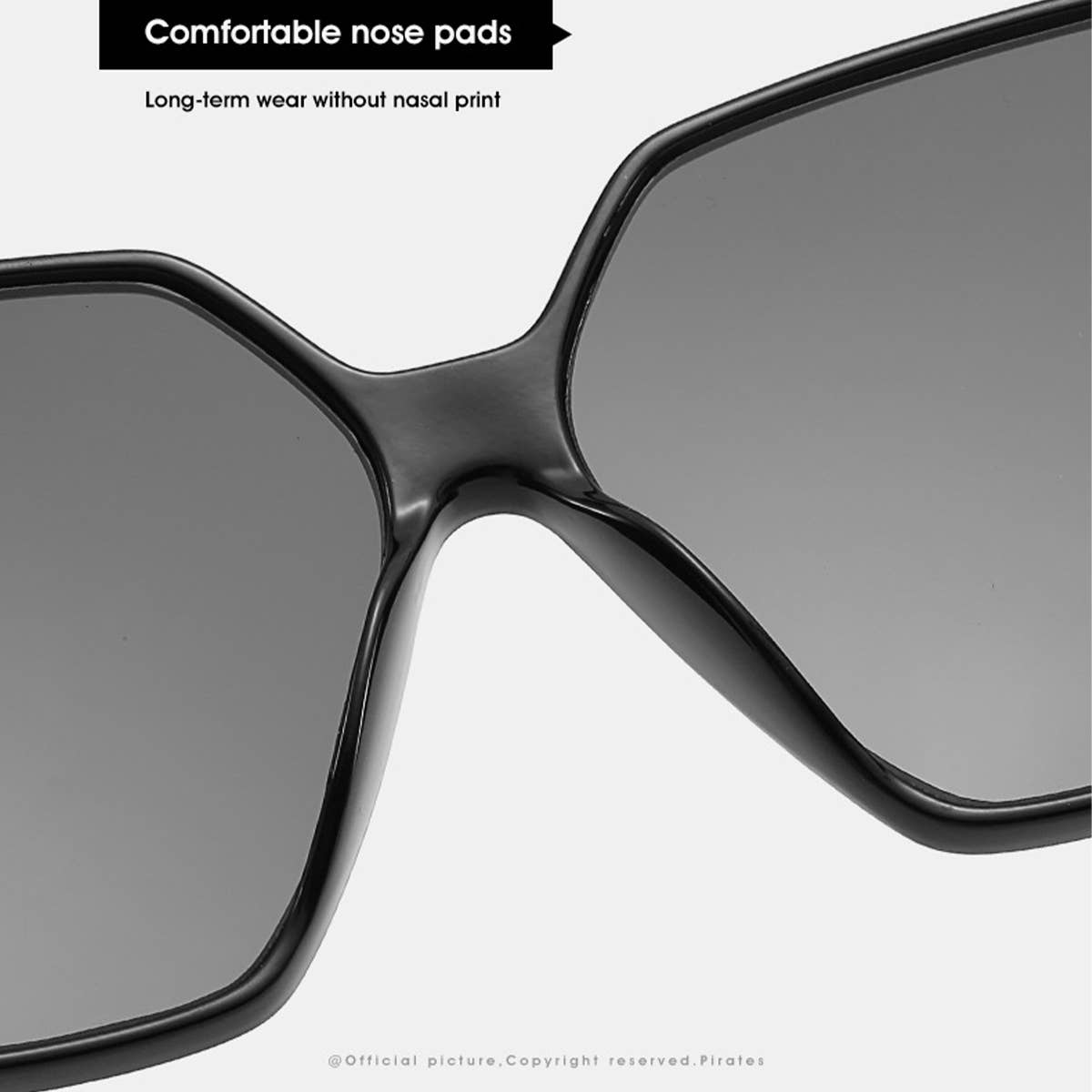 HIGH FASHION OVERSIZED SQUARE SUNGLASSES