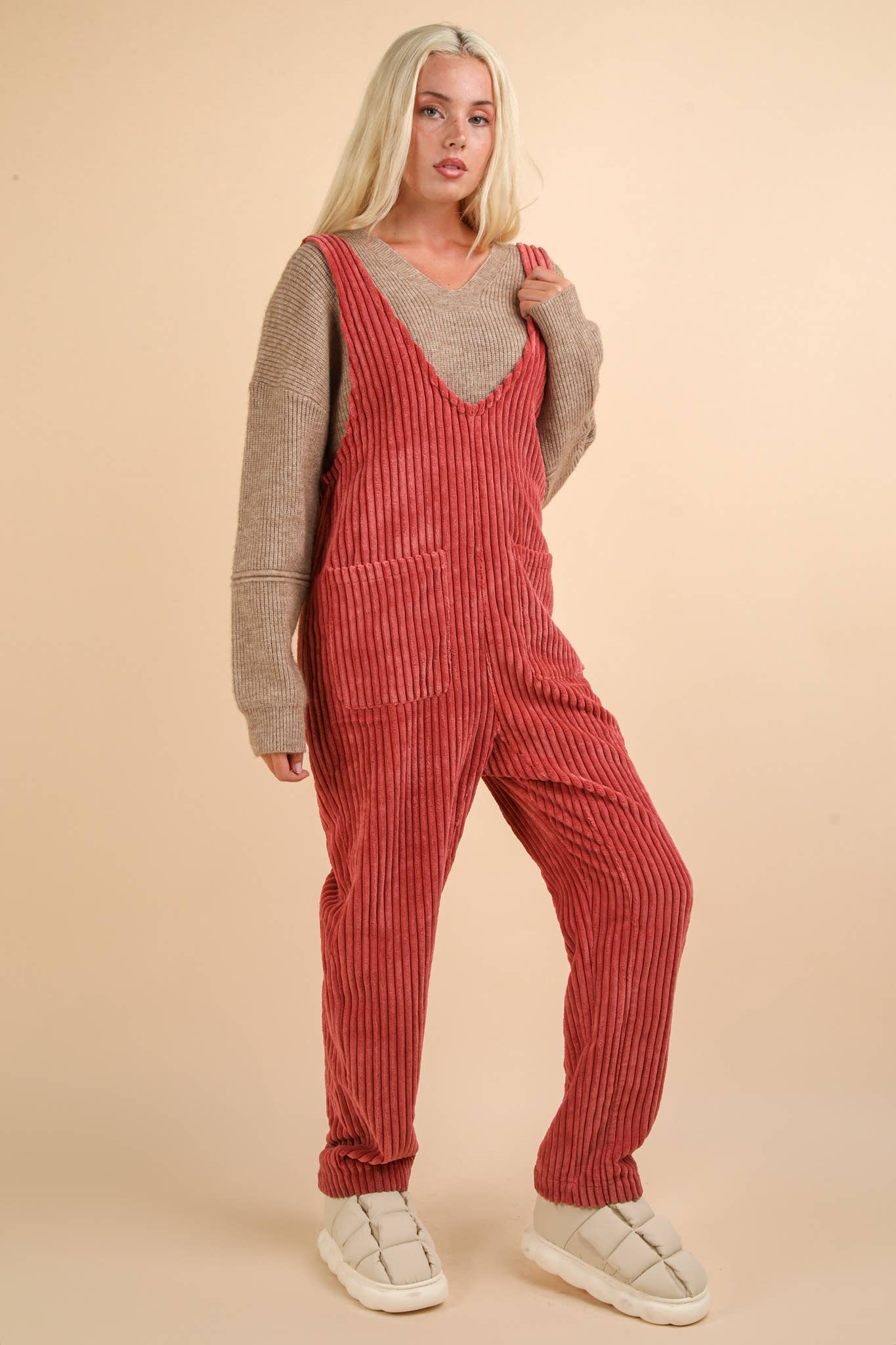 Cozy Soft Corduroy Jumpsuits