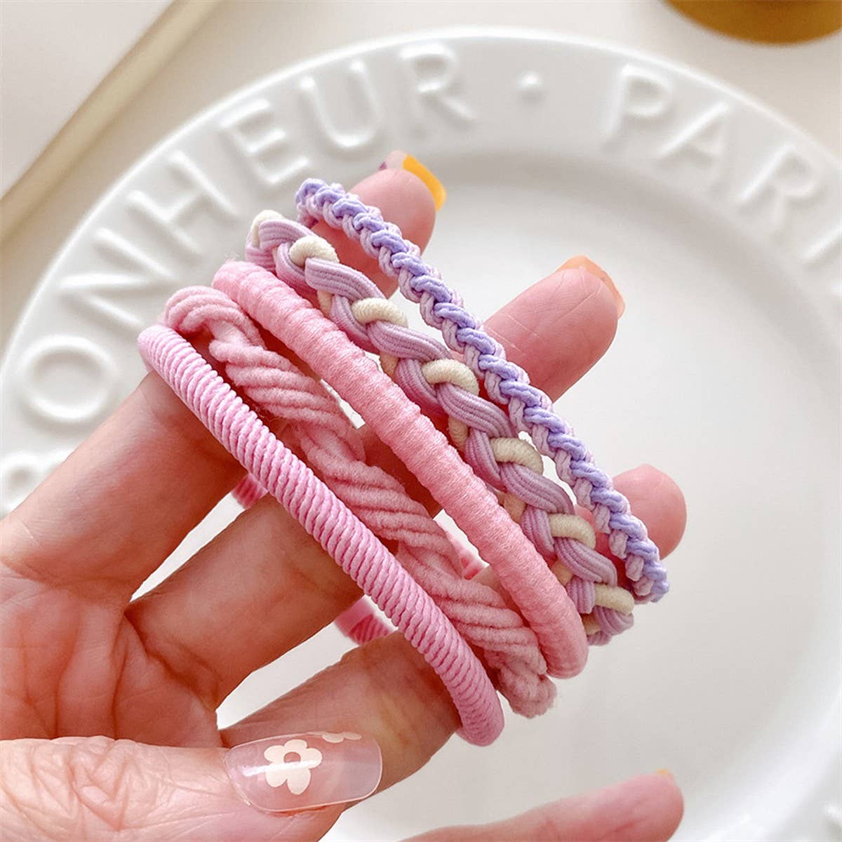CANDY COLOR HAIR TIES