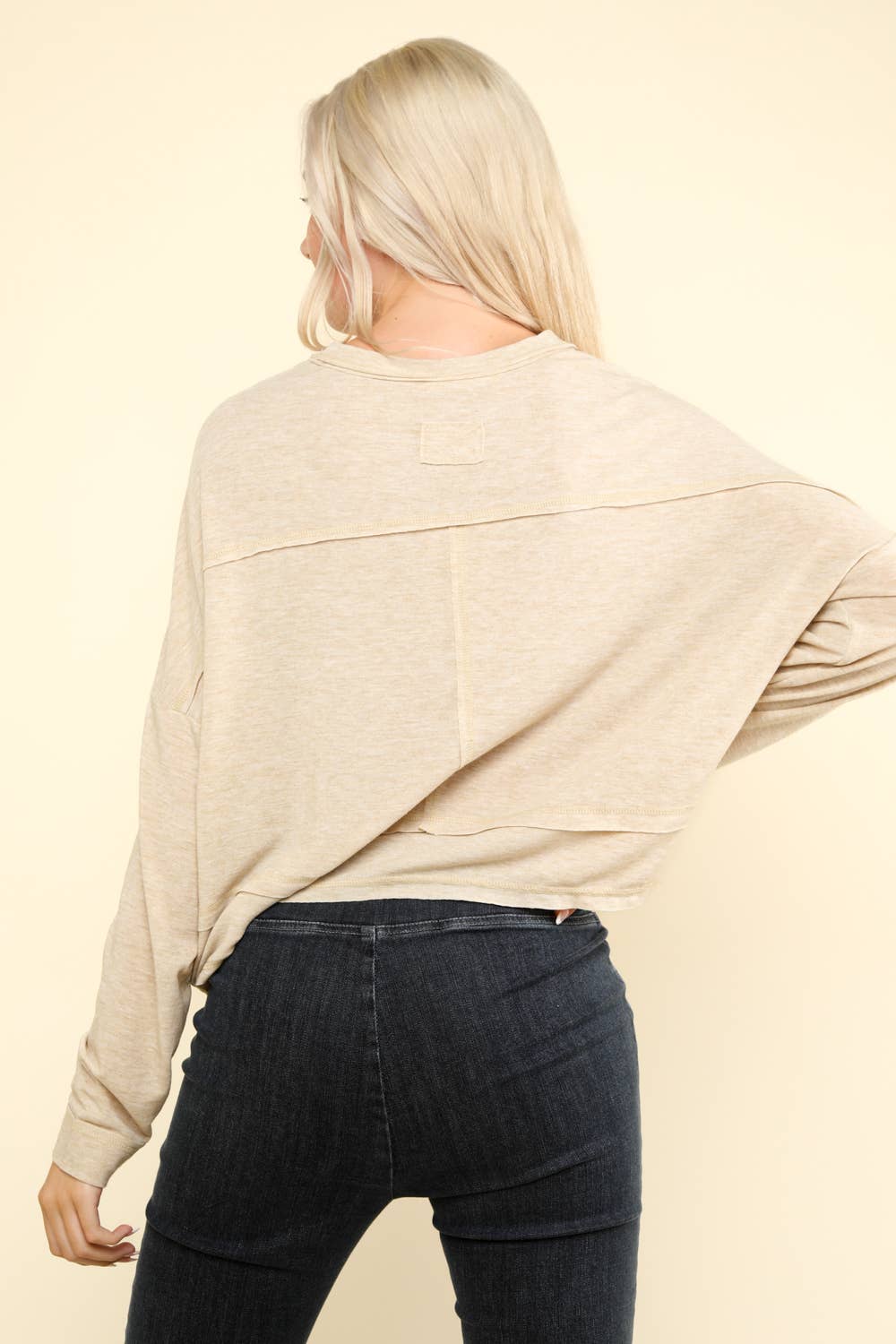 Oversized Casual Knit Top