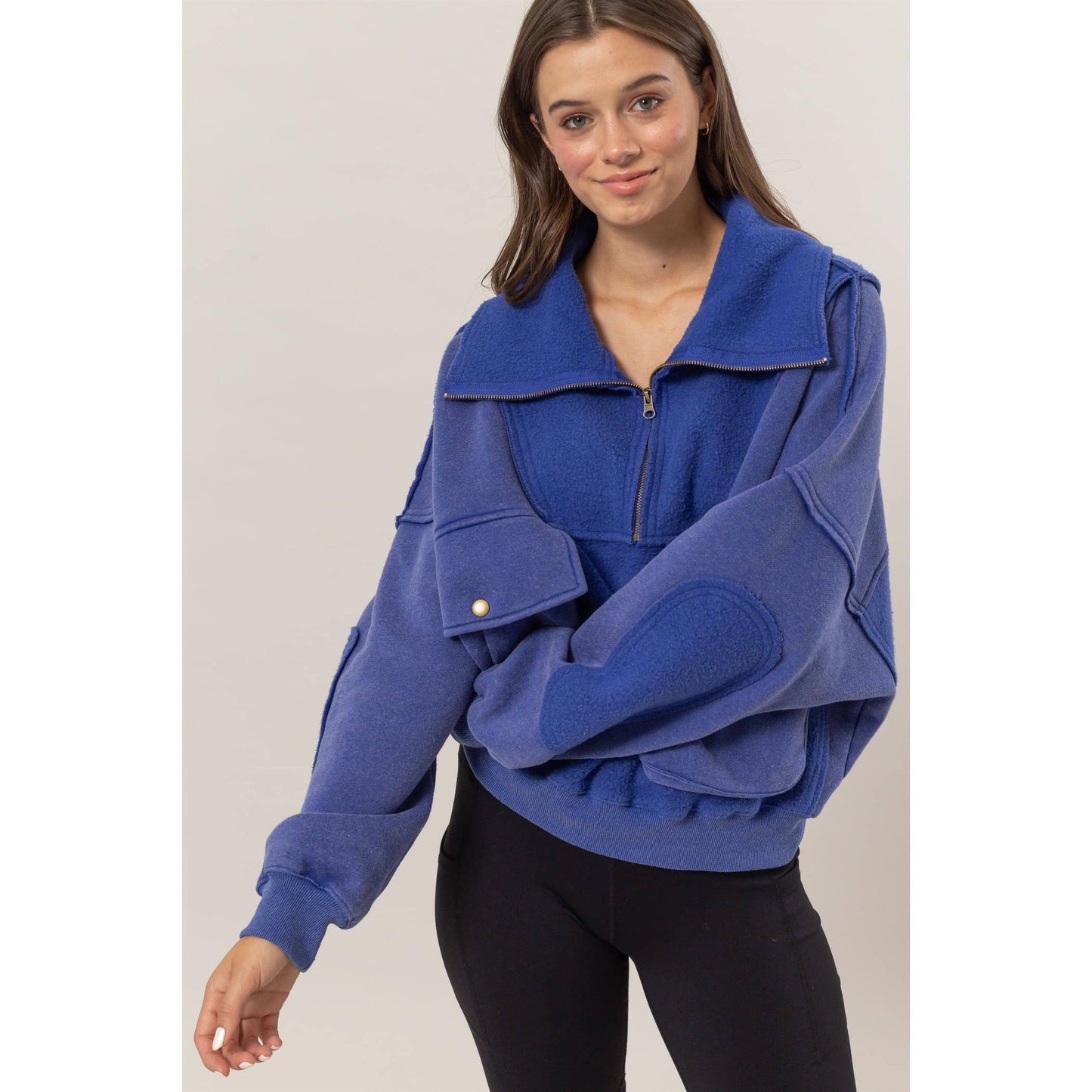 Mineral Washed French Terry Sweatshirt