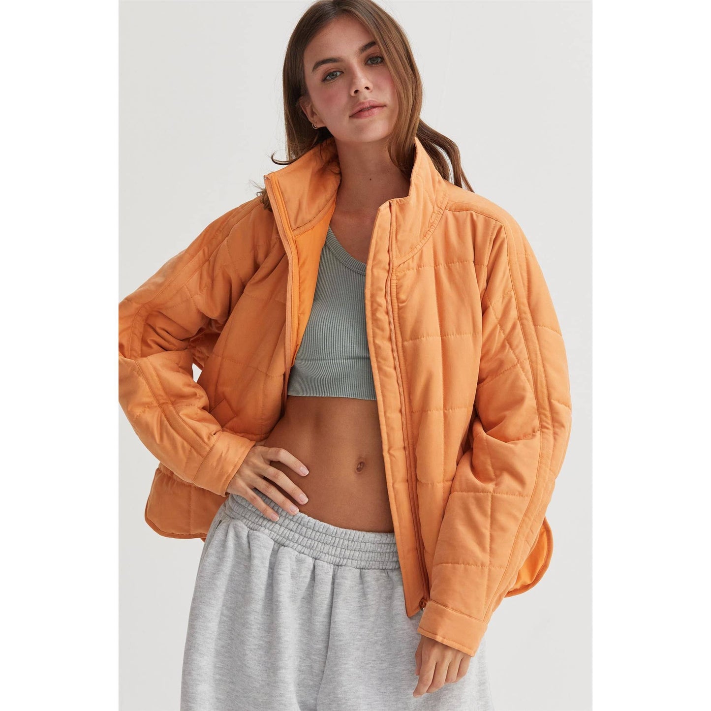 Quilted Puffer Jacket