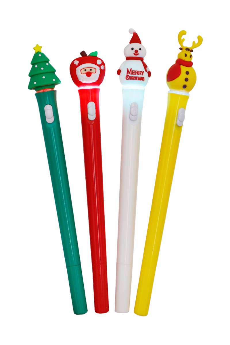 Christmas LED Light-Up Pen