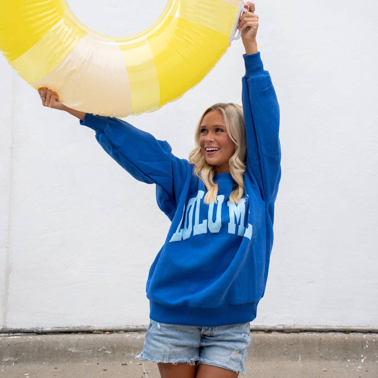 Royal/Light Blue Puff