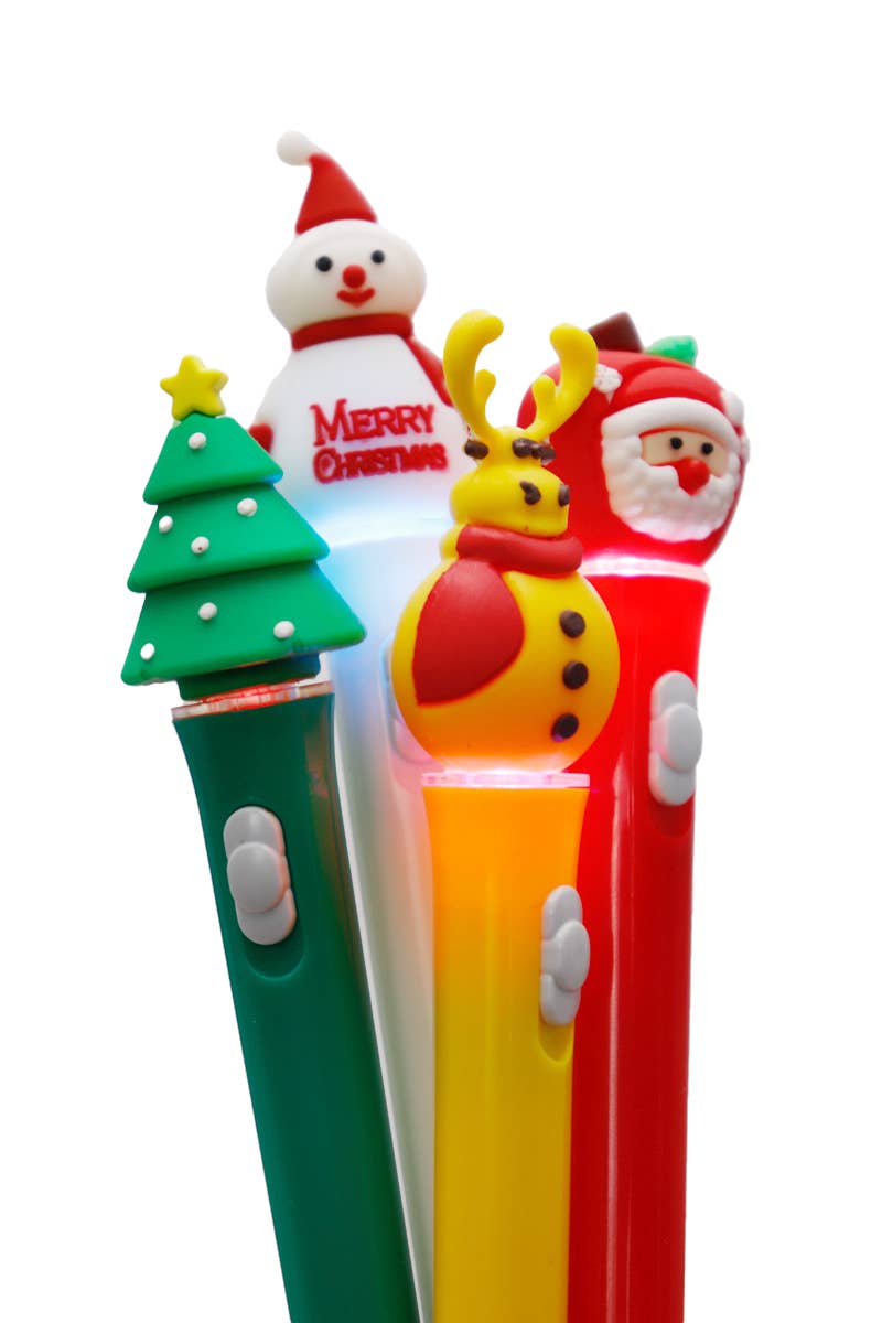 Christmas LED Light-Up Pen