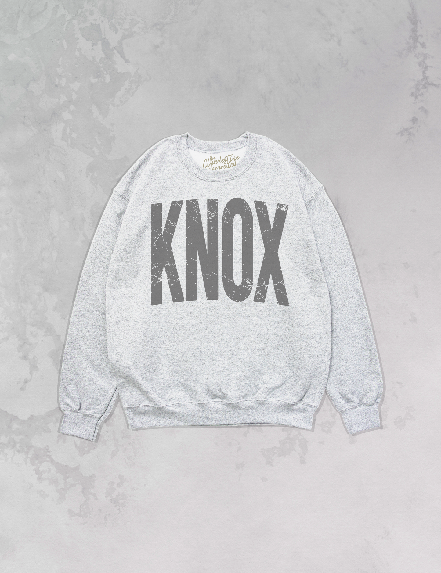 Knoxville, Tennessee Football Oversized 90s Sweatshirt