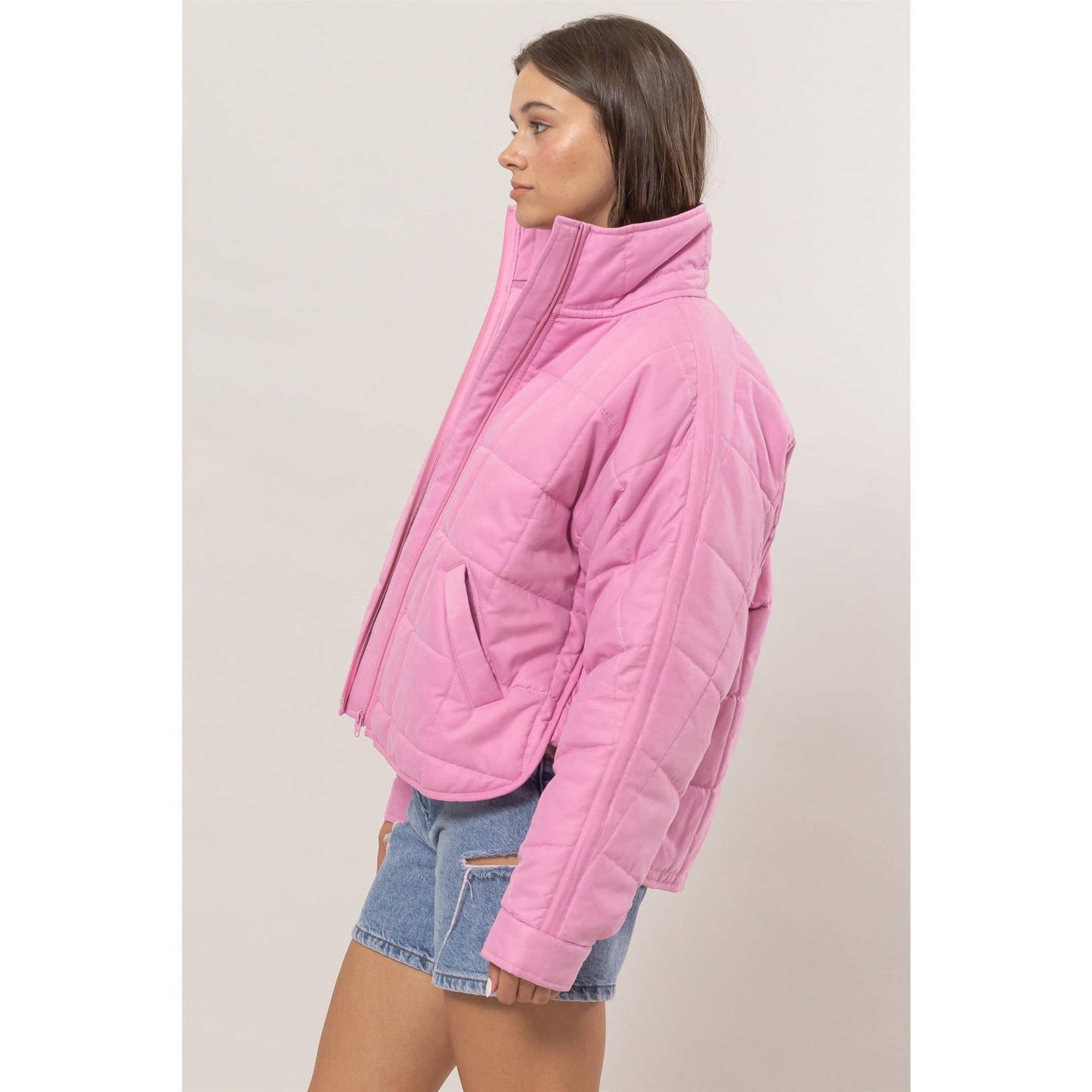 Quilted Puffer Jacket