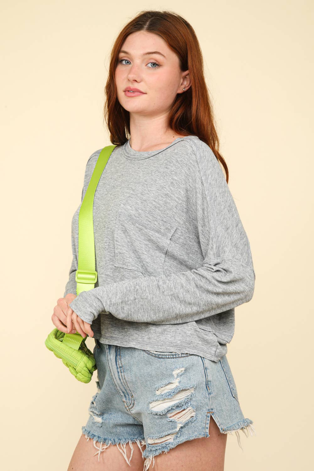Oversized Casual Knit Top