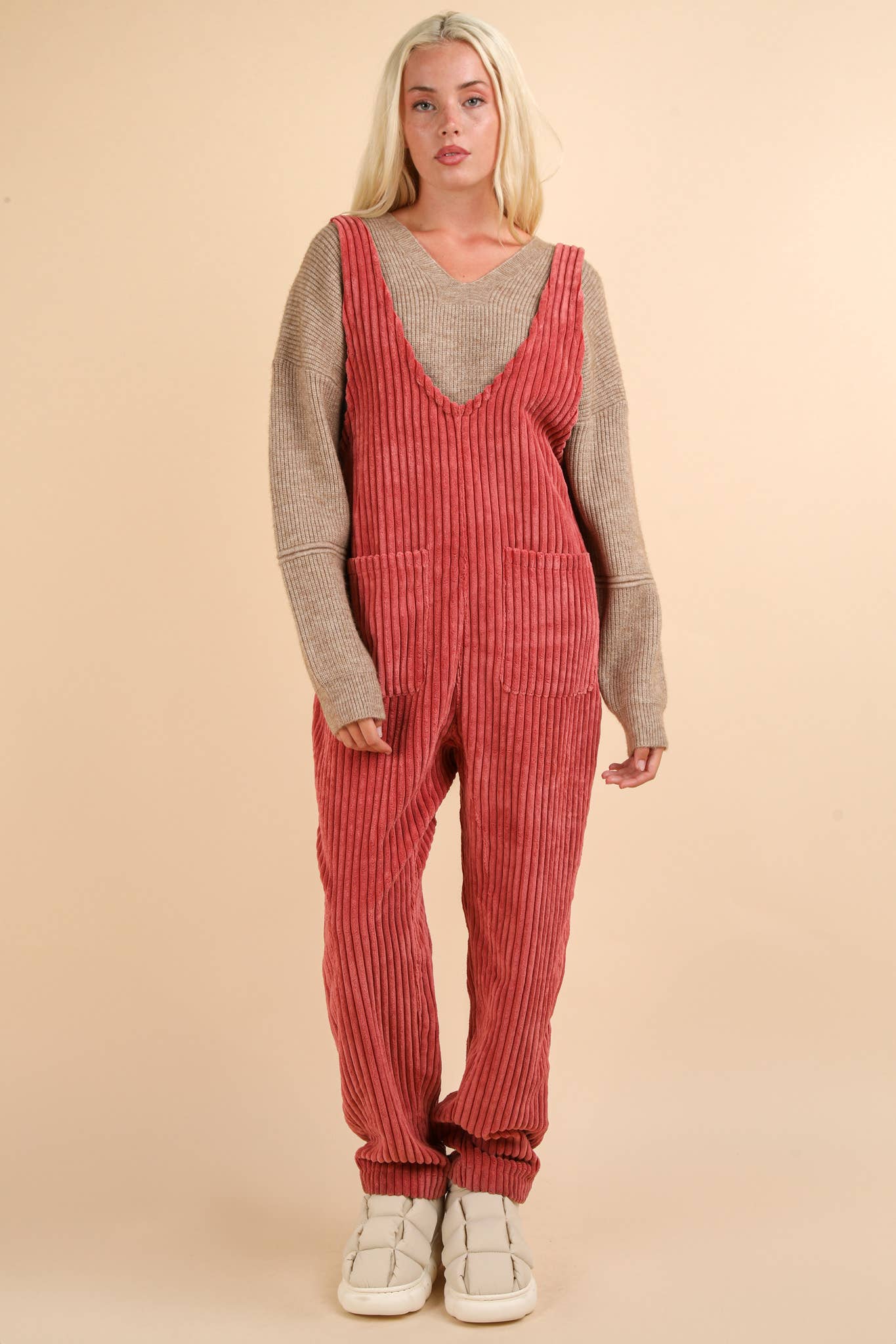 Cozy Soft Corduroy Jumpsuits