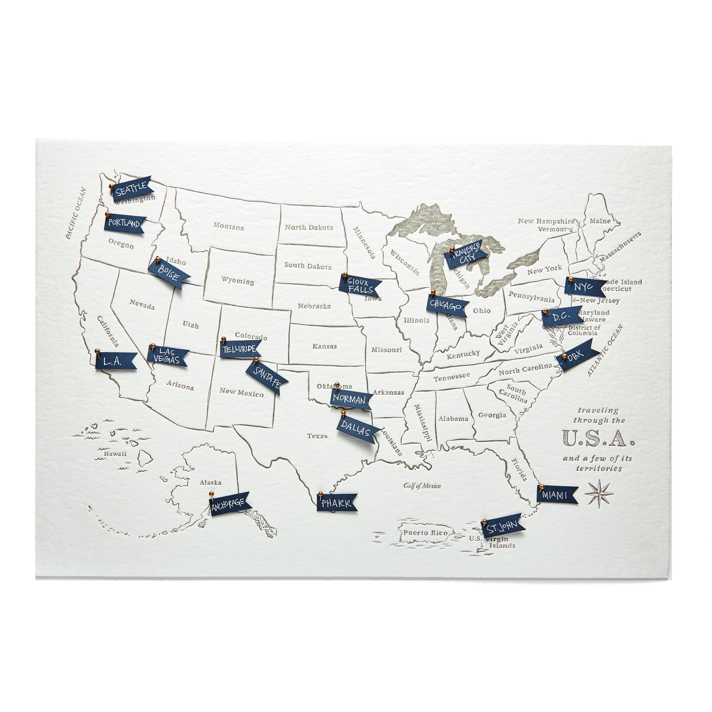 USA Travel Map