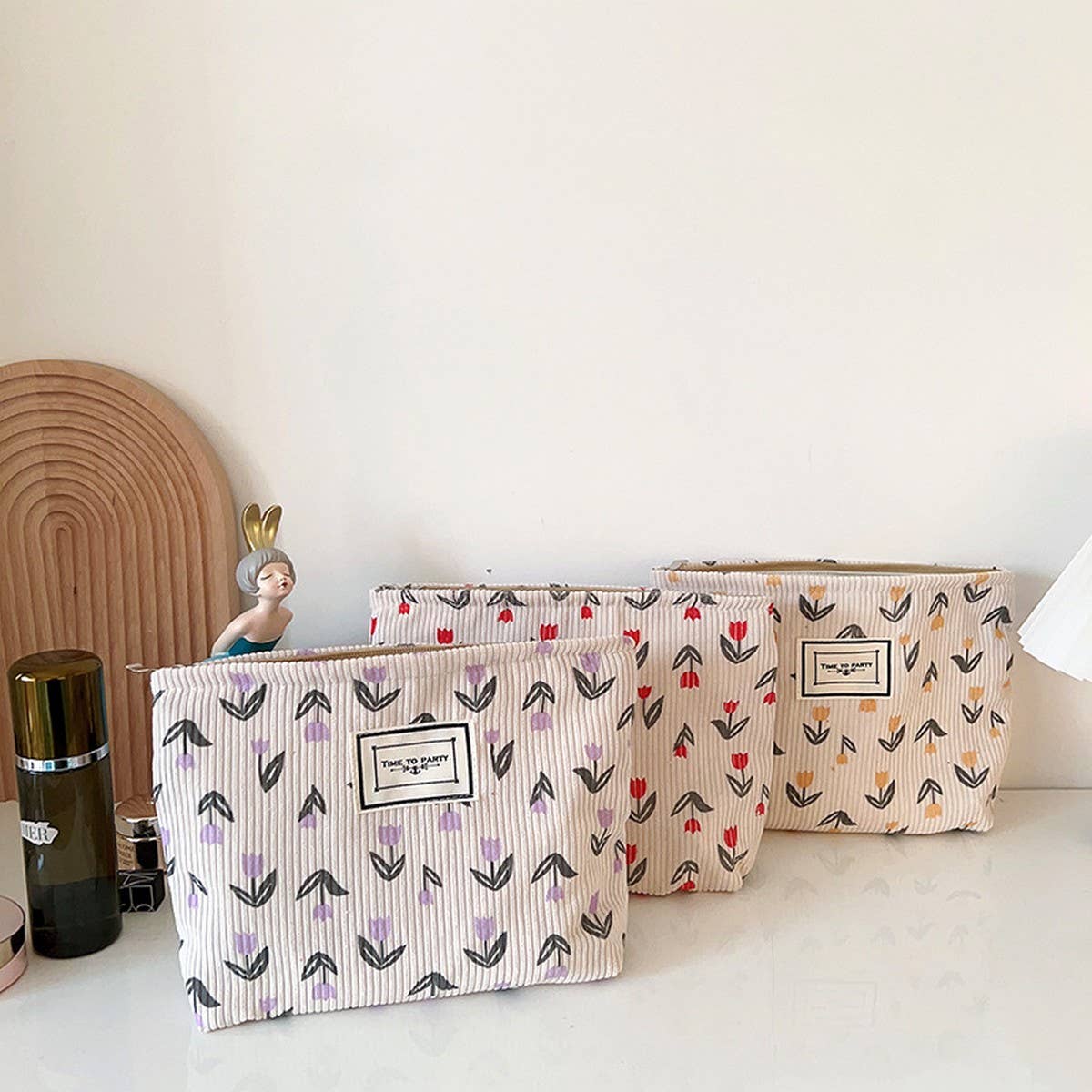 PORTABLE TRAVEL STORAGE BAG MAKEUP BAG