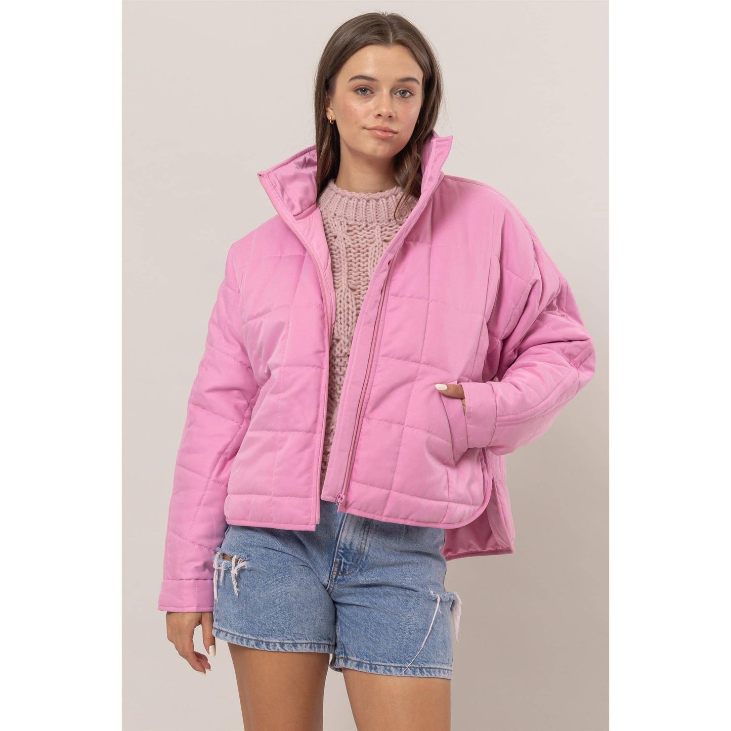 Quilted Puffer Jacket