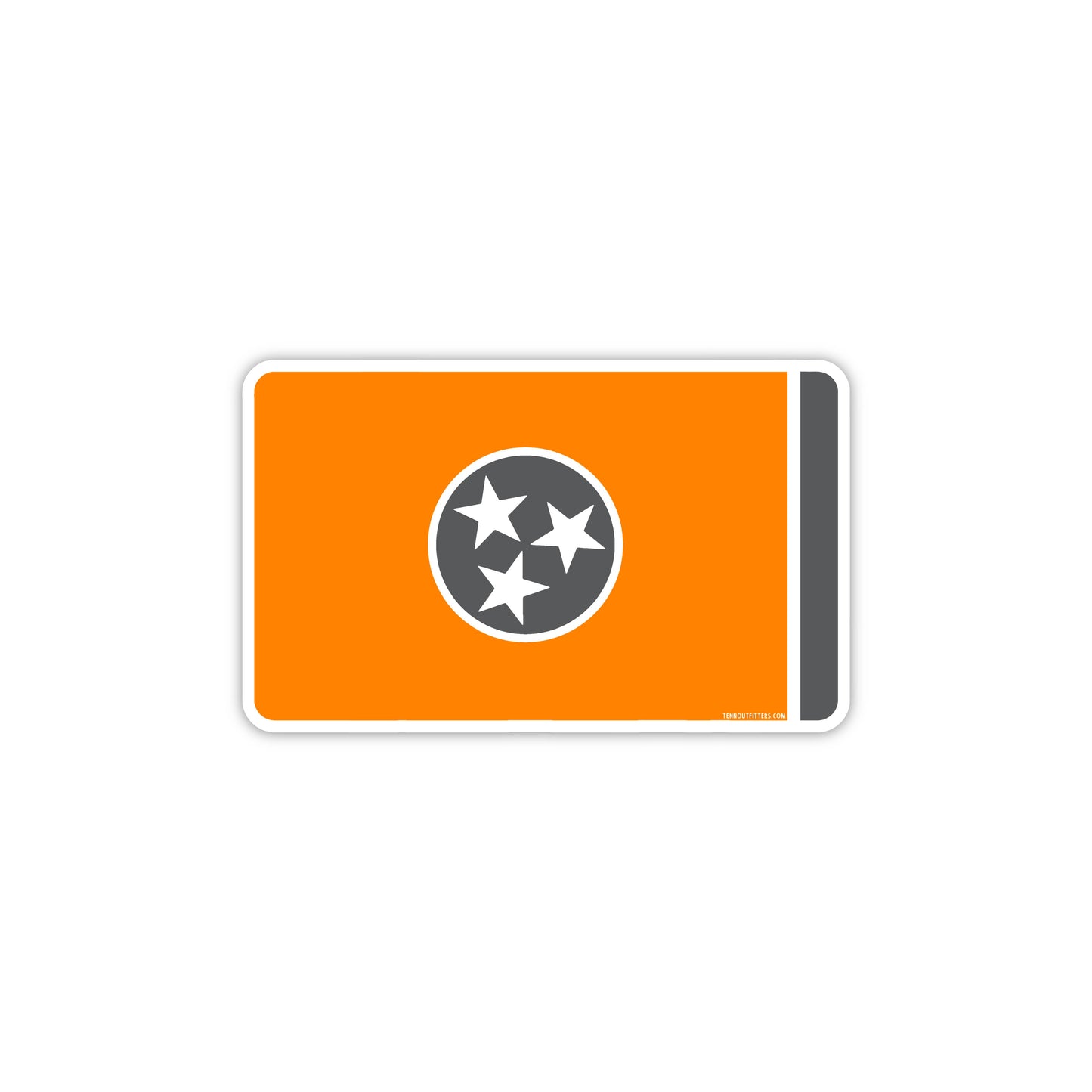 Tennessee Orange Flag Sticker