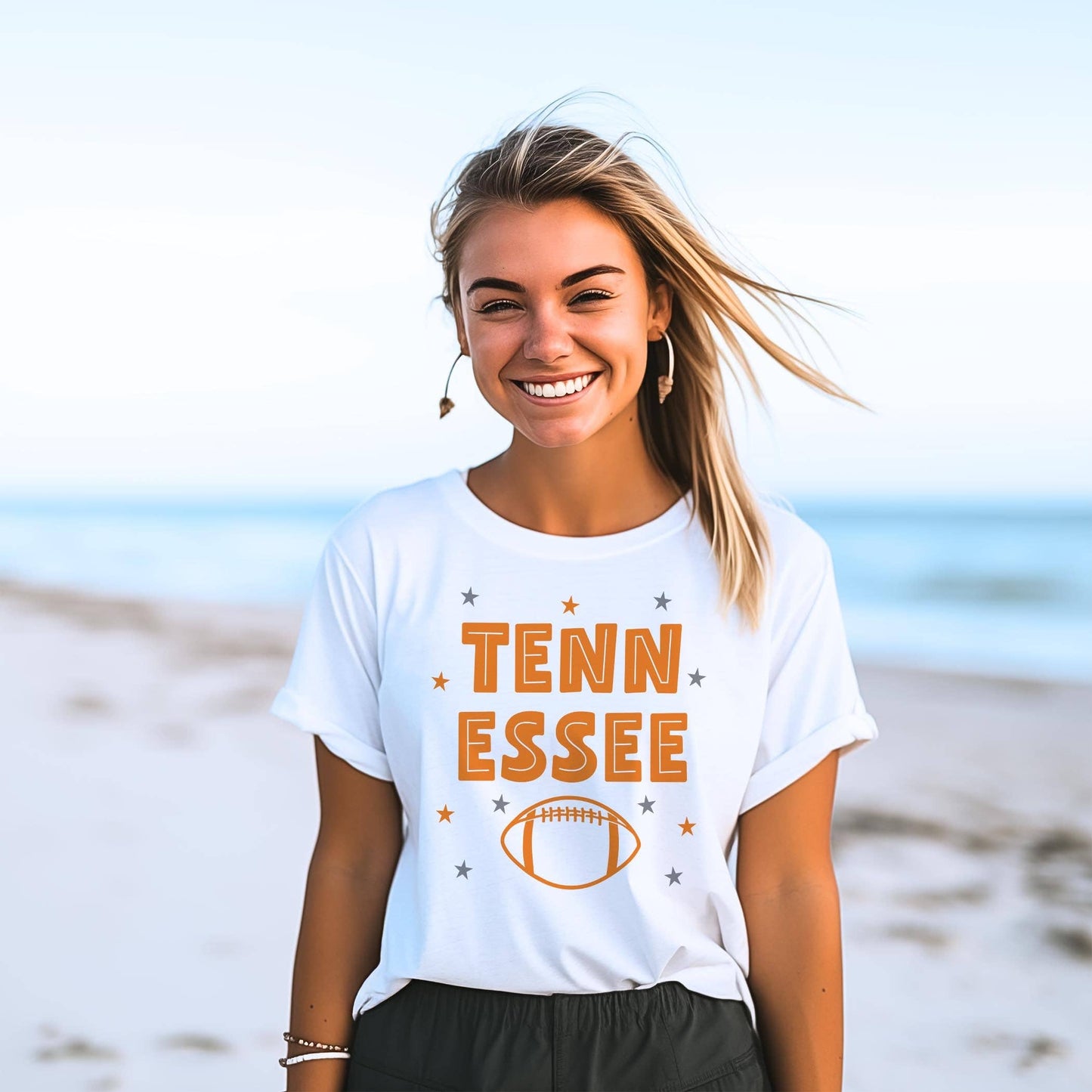 Game Day Stars Tennessee Football Orange & Grey