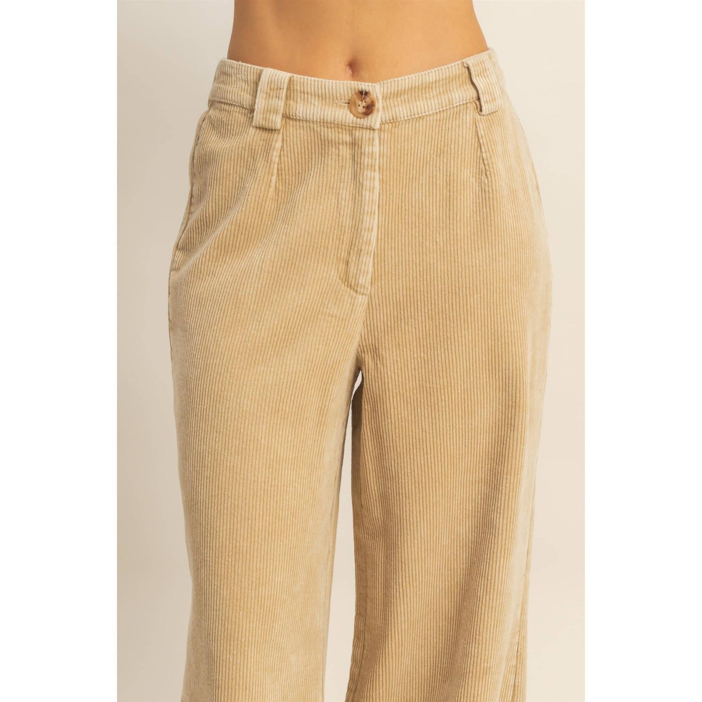 Snow Garment Washed Corduroy Trousers