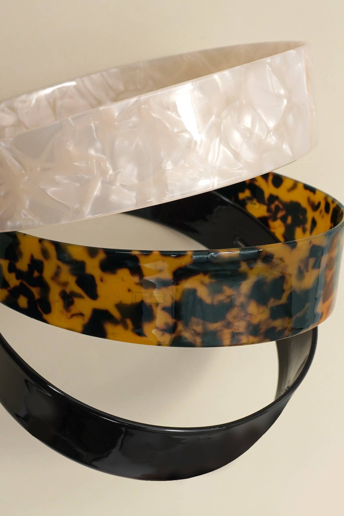 TRENDING ACETATE WIDE HAIR BAND HEADBAND