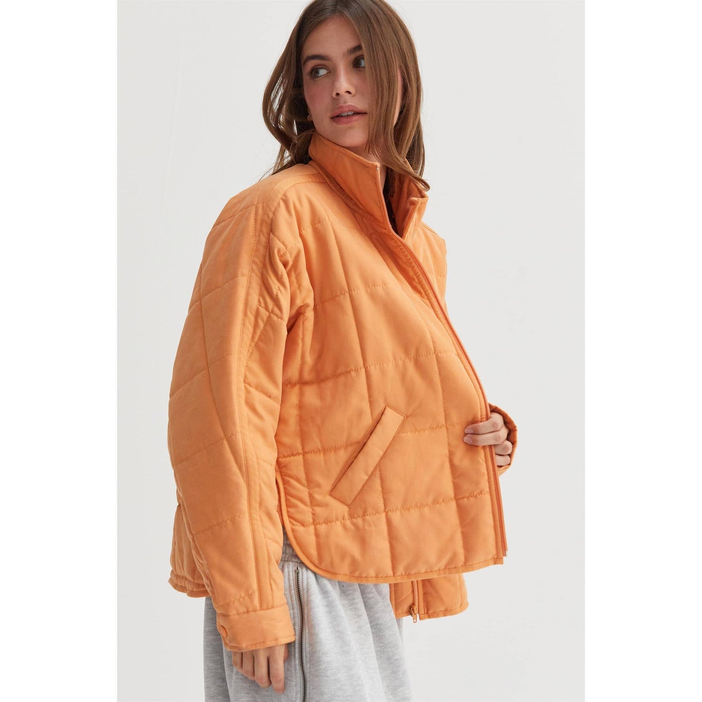 Quilted Puffer Jacket