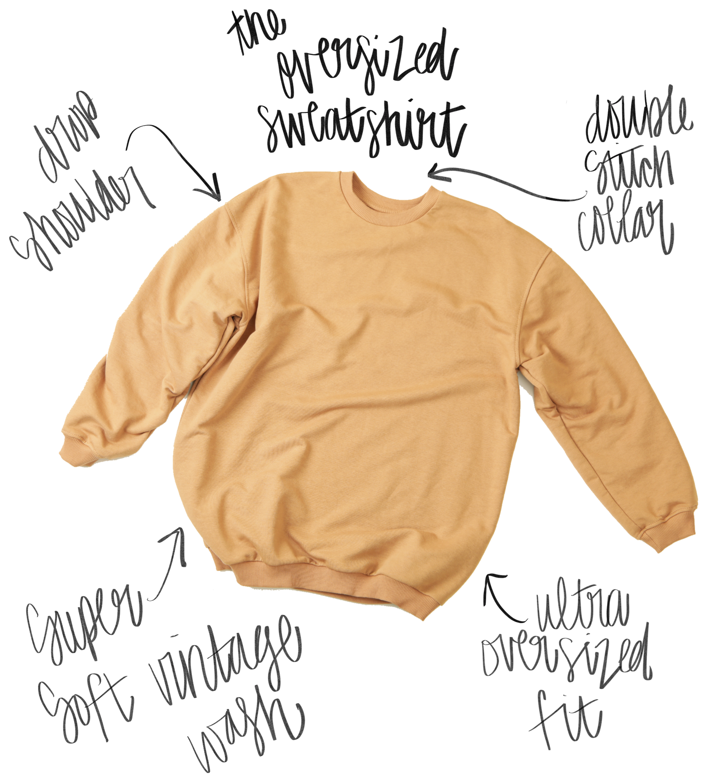 Knoxville, Tennessee Football Oversized 90s Sweatshirt