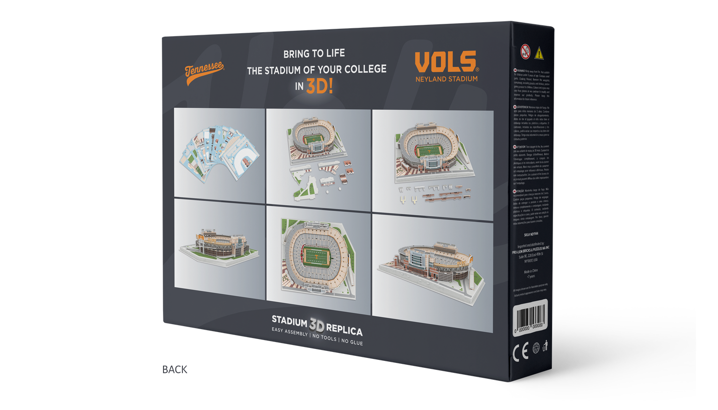 Tennessee Volunteers Tide 3d puzzle
