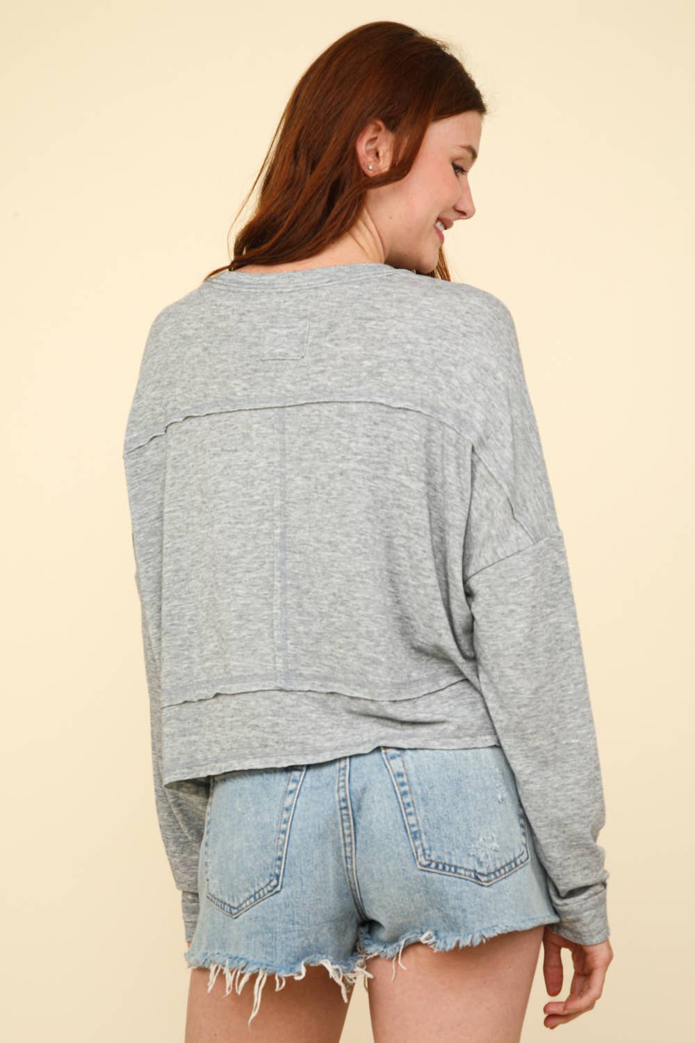 Oversized Casual Knit Top