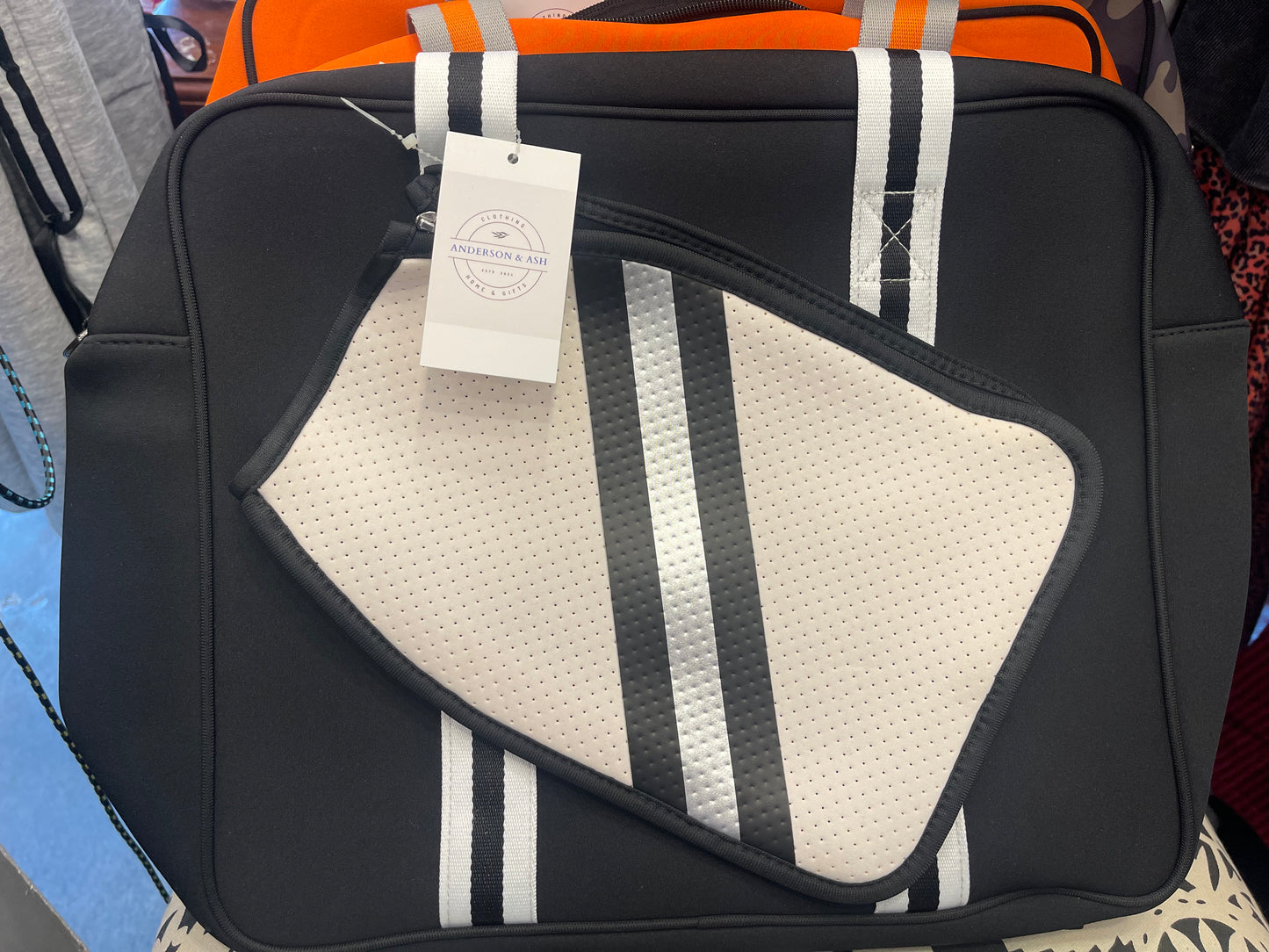 Pickle Ball Bag with Crossbody Strap