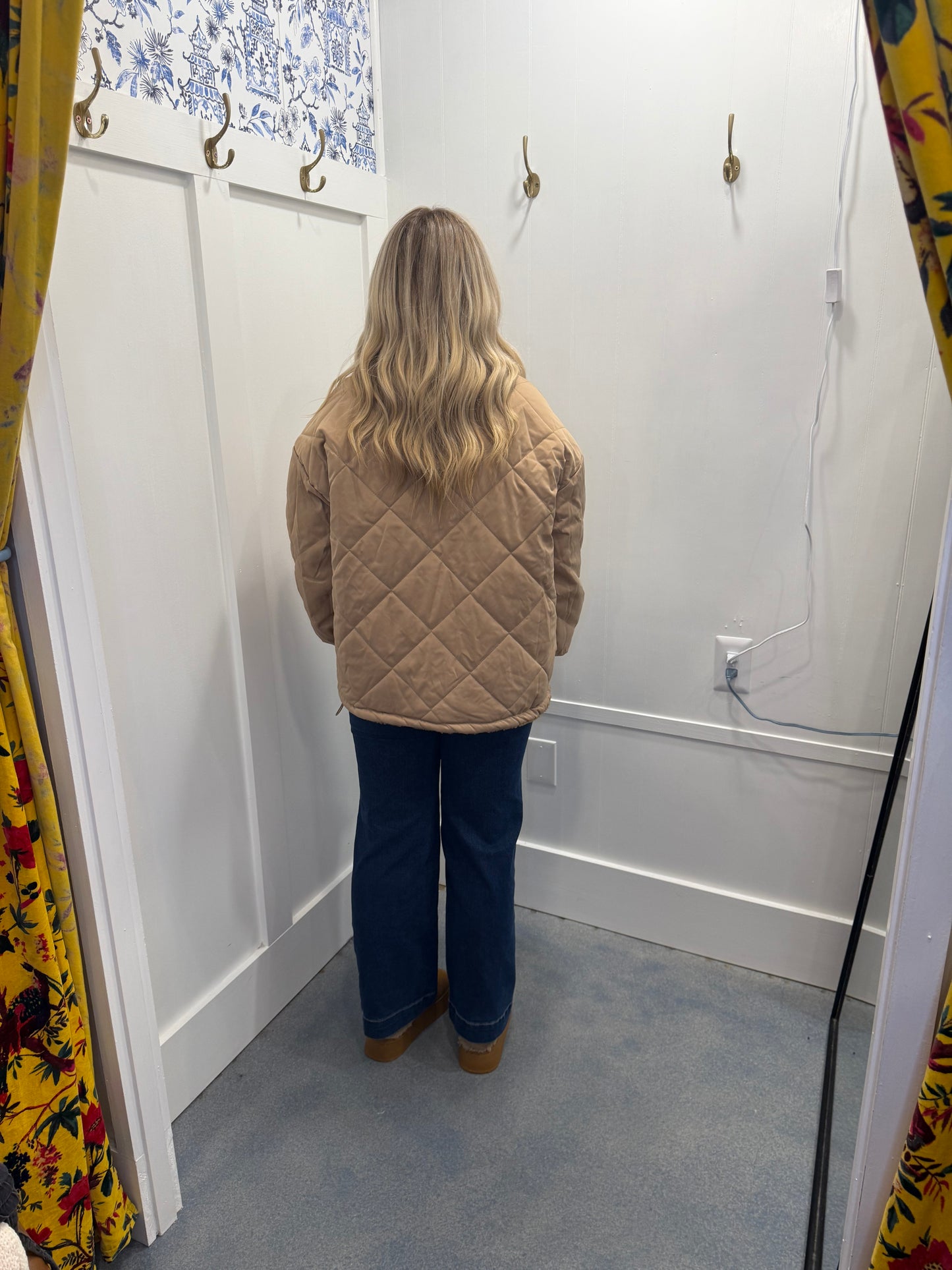 Reversible Fur Puffer Jacket