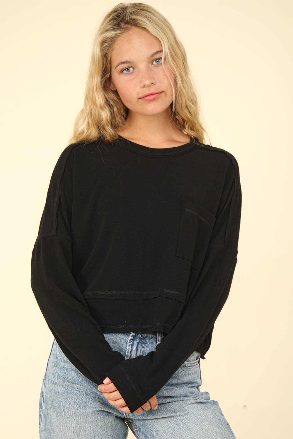 Oversized Casual Knit Top