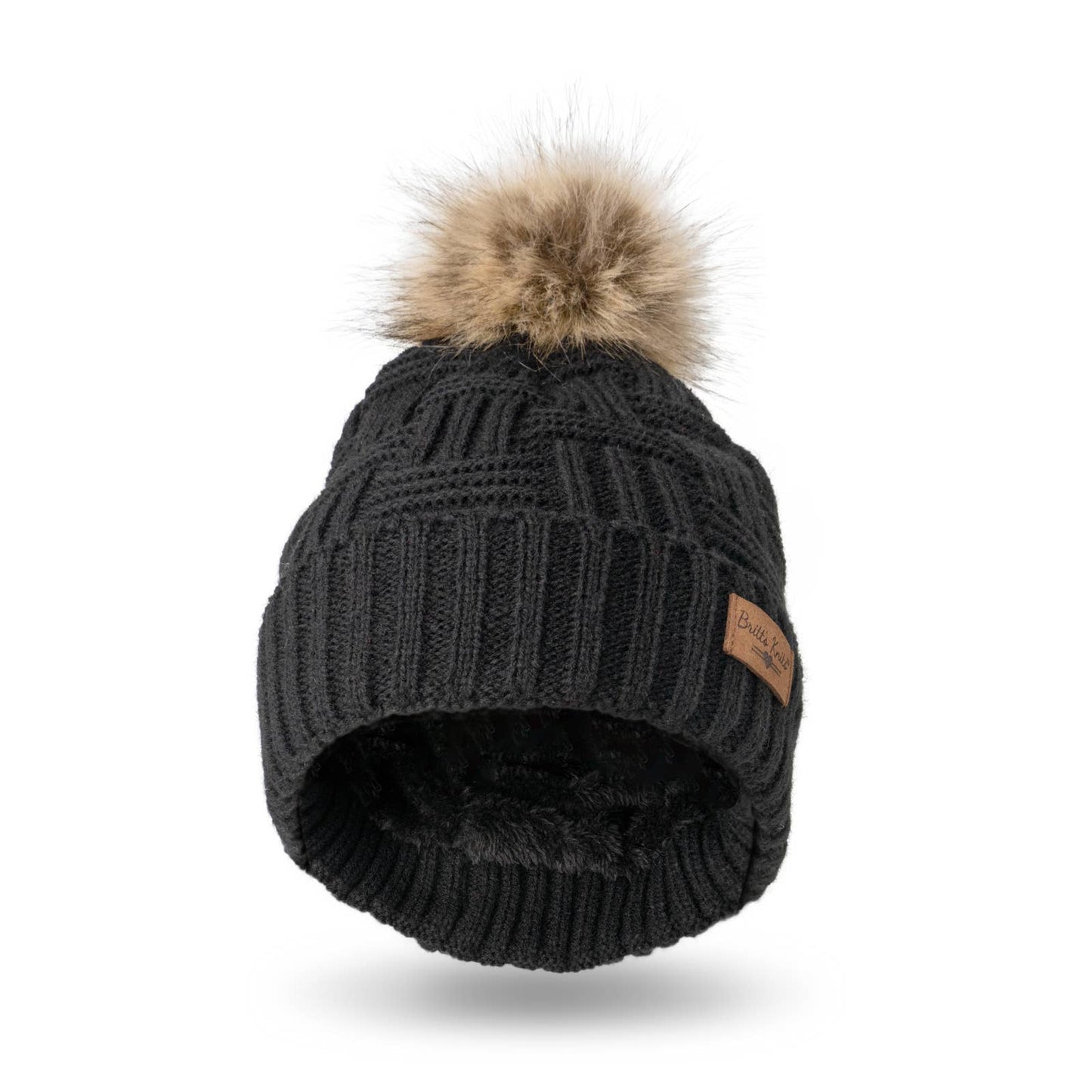 Britt's Knits Originals Pom Hat Open Stock