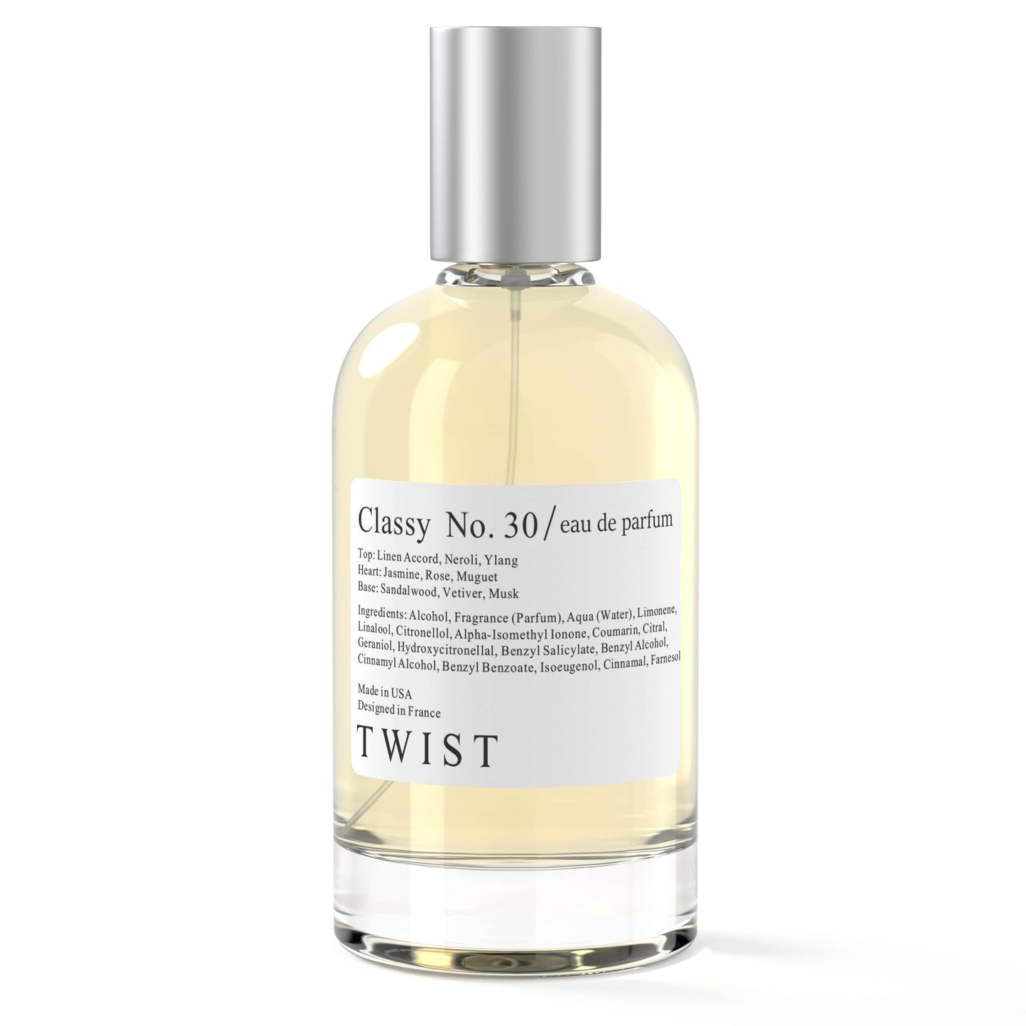 Twist Classy No. 30 Inspired by Chanel's No. 5 Perfume