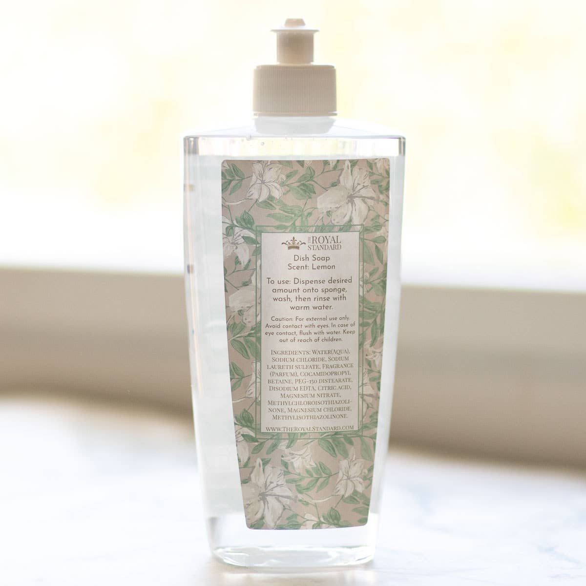 Peace Lily Dish Soap Lemon Scented 16.9 oz