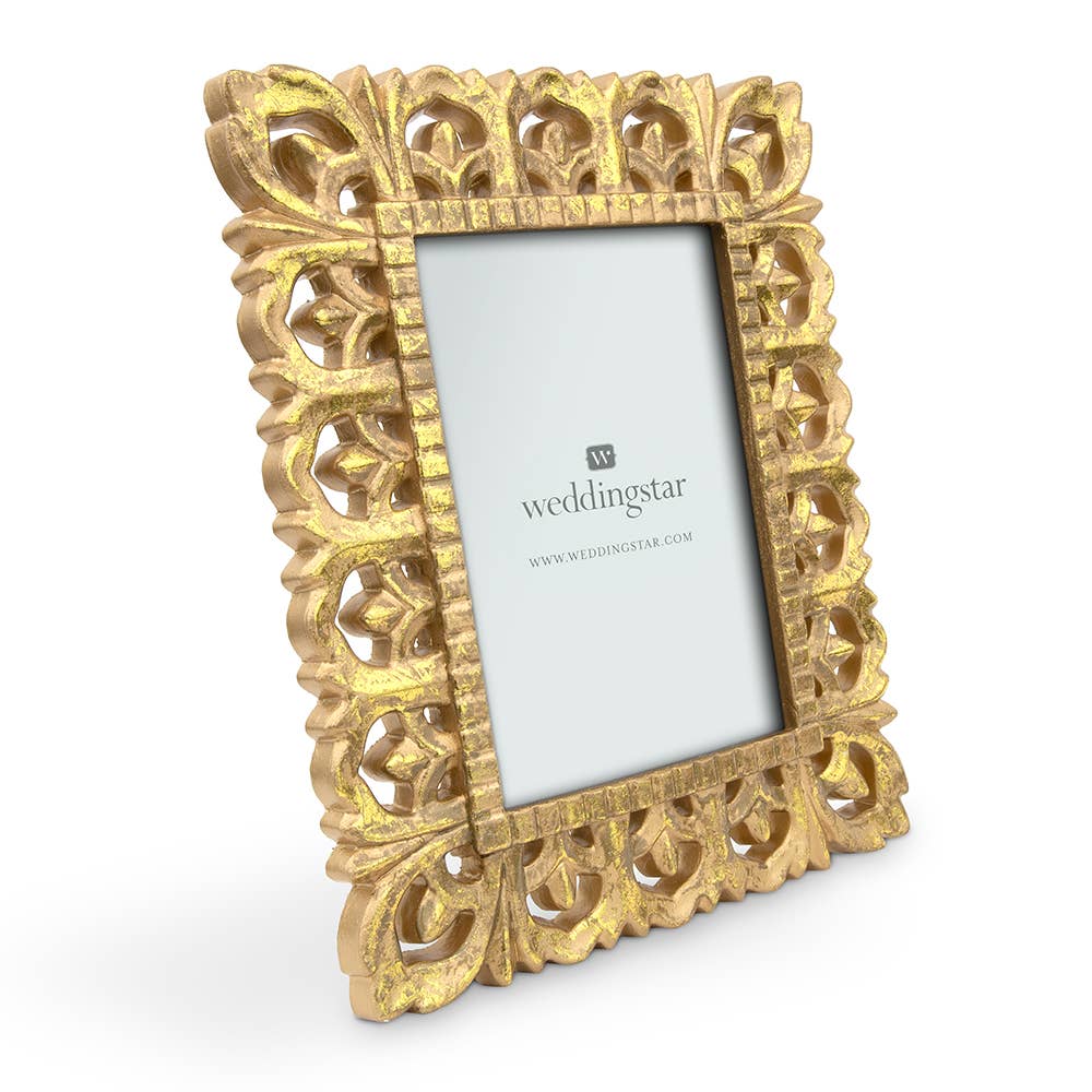 Gold Ornate Wood Decorative Picture Frame
