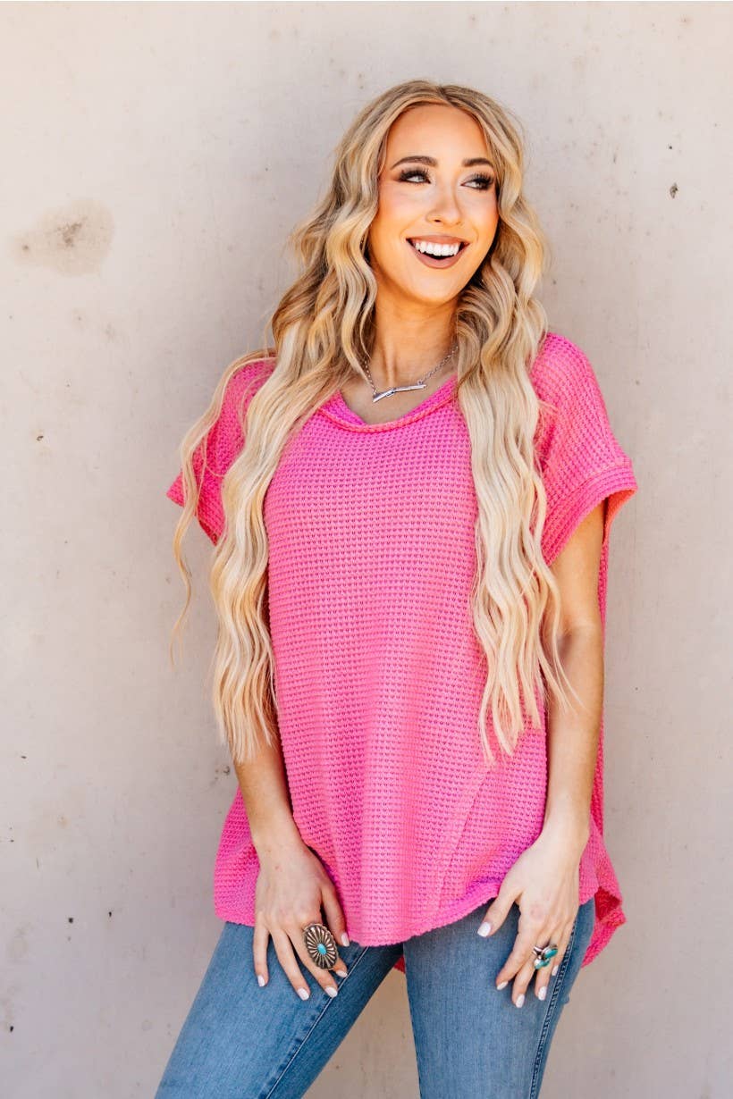 Round Neckline Crochet Poncho Sleeve Top