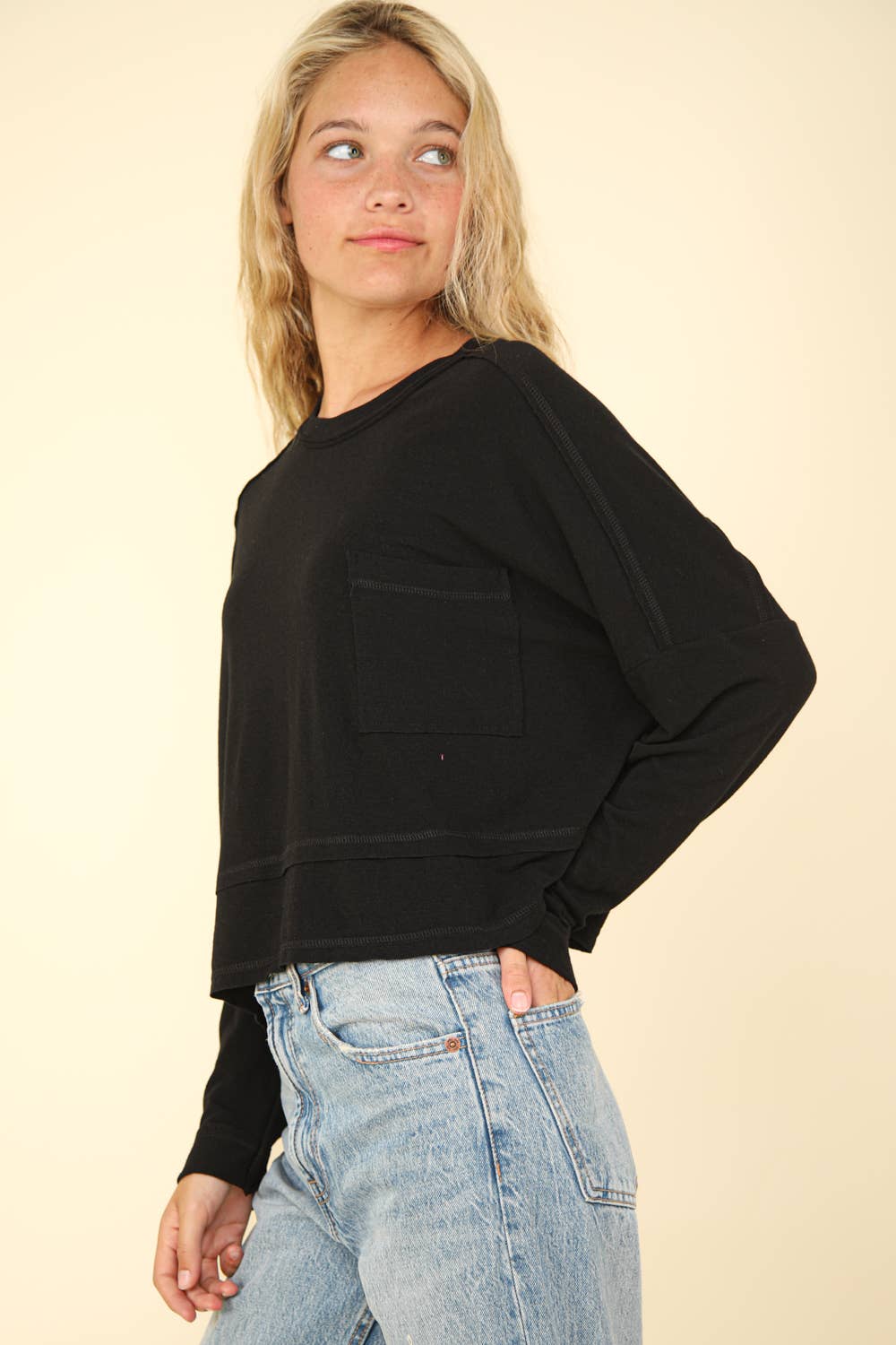 Oversized Casual Knit Top