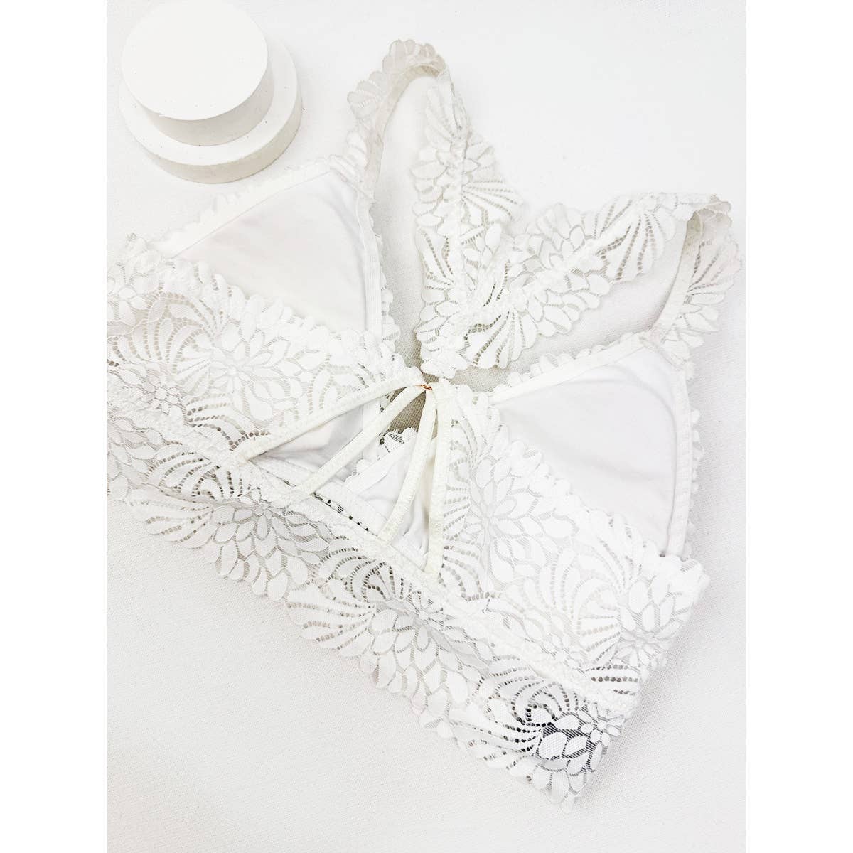Floral lace Wireless comfort Bralette