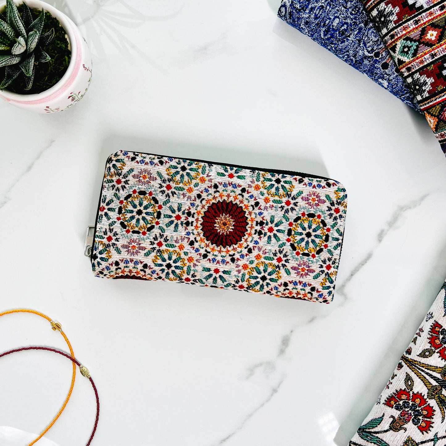 Boho Wallet for Women, Handmade Wallet for Women