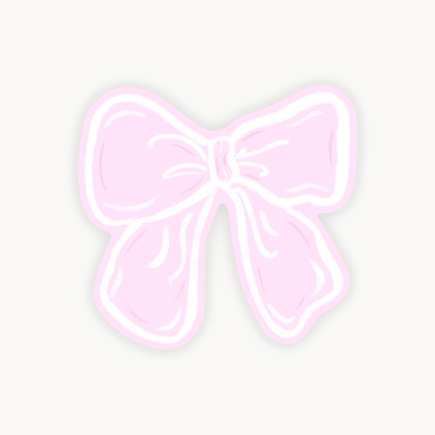 Pink Bow Sticker