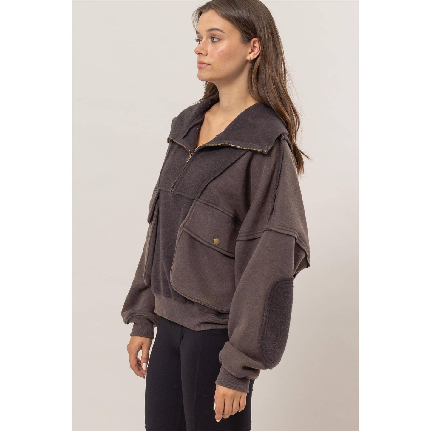 Mineral Washed French Terry Sweatshirt
