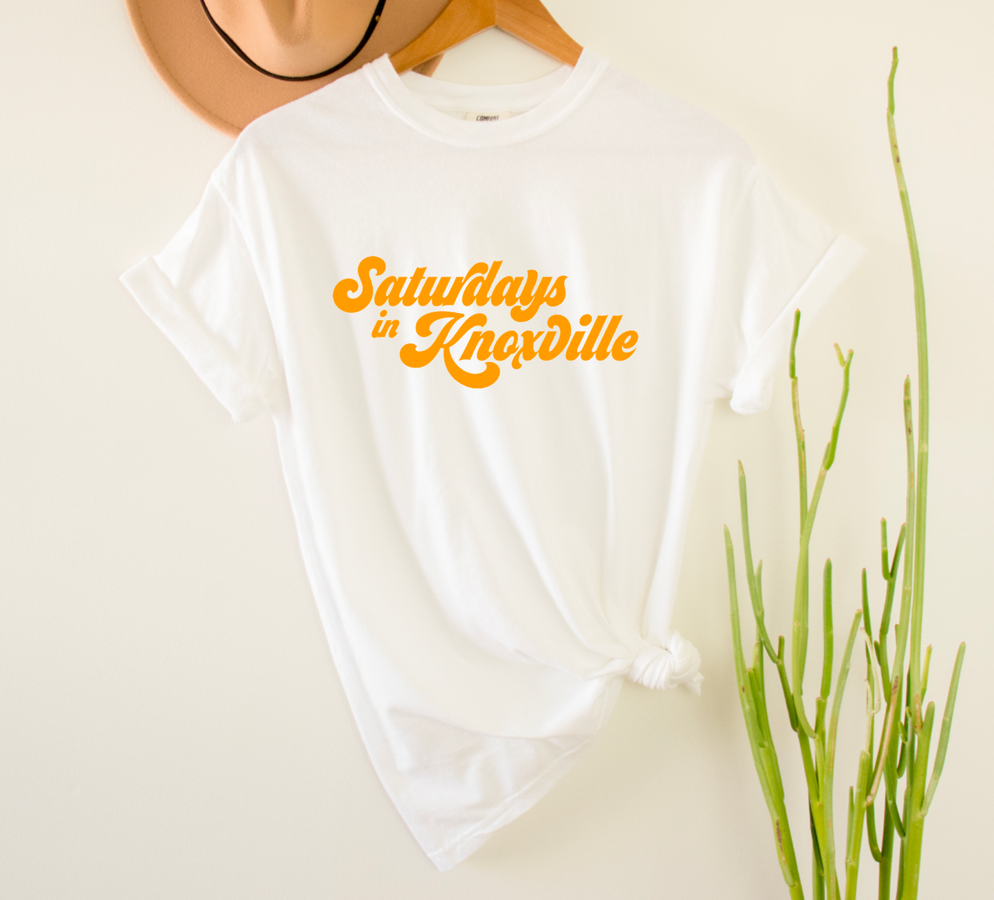 Saturdays In Knoxville Comfort Colors Tee Tennessee Vols Tee